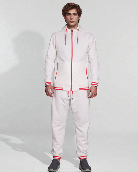 Men’s Scooba Multi Color Rib Tracksuit GYM Activewear Outfit