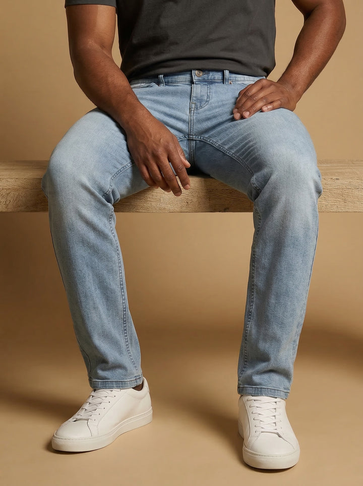 Men's Flex Straight cut Classic Denim Jeans – Royal Threads