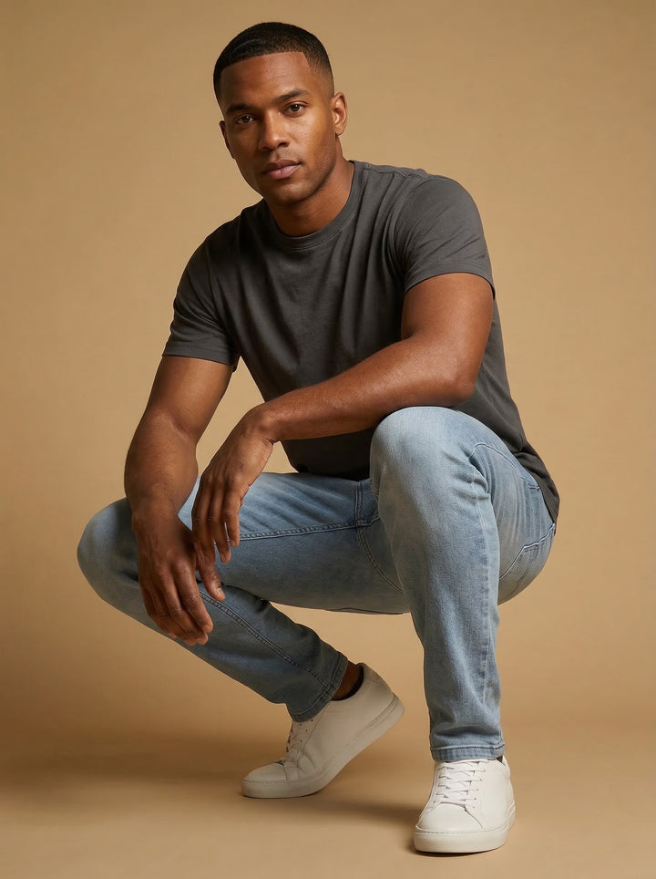 Men's Flex Straight cut Classic Denim Jeans – Royal Threads