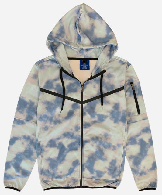 Men’s Printed Tech Fleece Spring Sky Print Hoodie