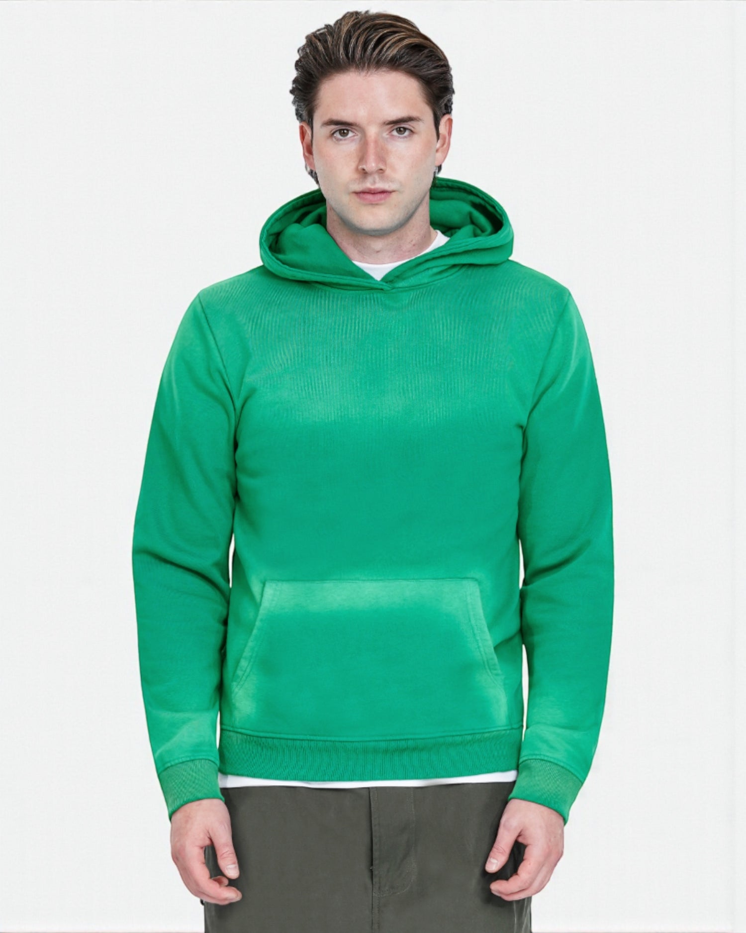 Men’s Snowflake Wash Pullover Hoodie – Ultra-Soft 450 GSM