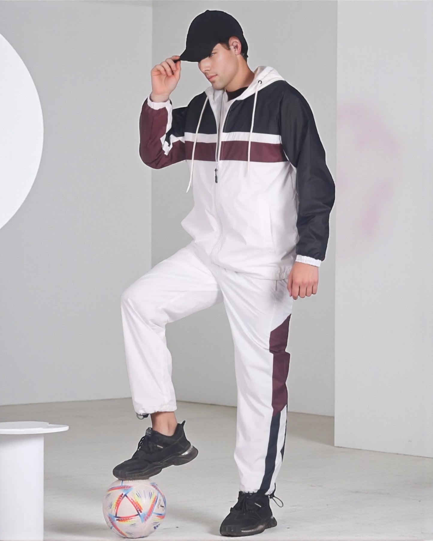 Men’s Active 2-Piece Ridge Windbreaker Tracksuit Matching Set