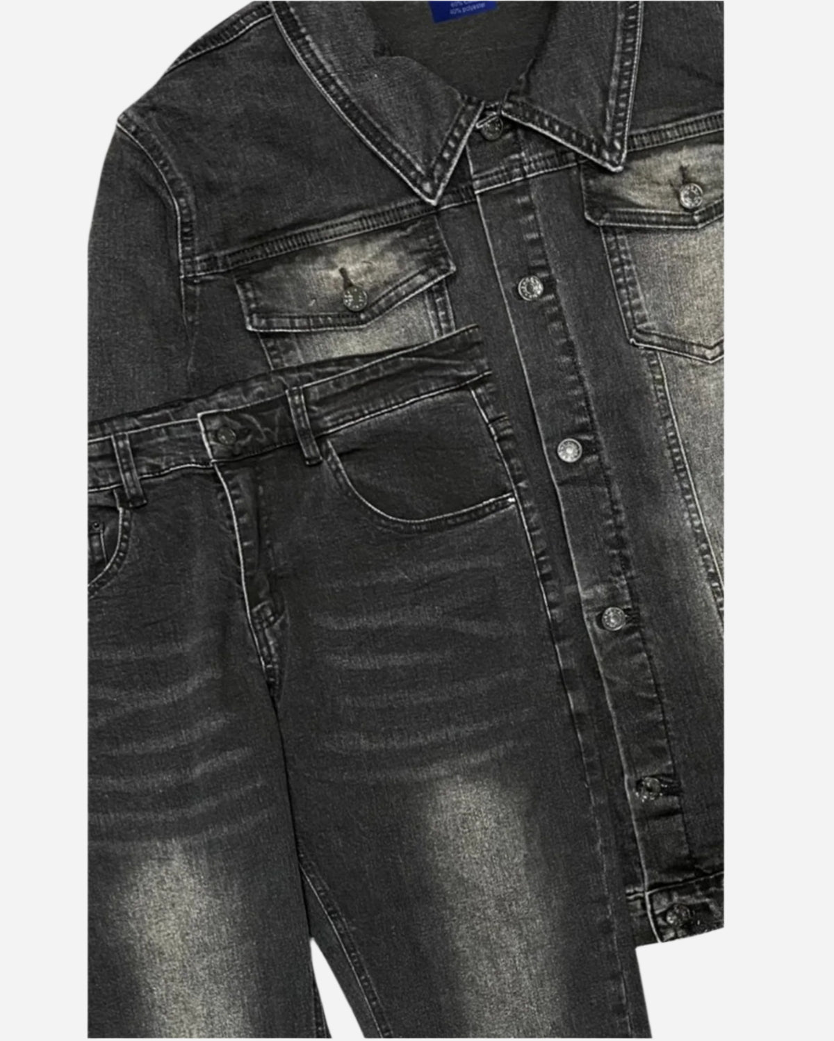 Men’s Light Flex Tuxedo Jean Suit – alternate view 8