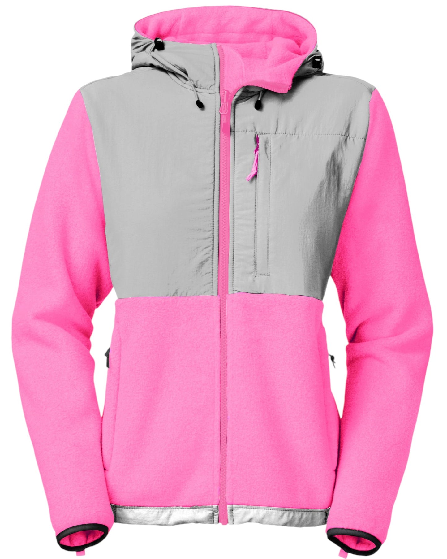 Women Polar Soft Warm Fleece Hoodie Full Zip Up Jacket