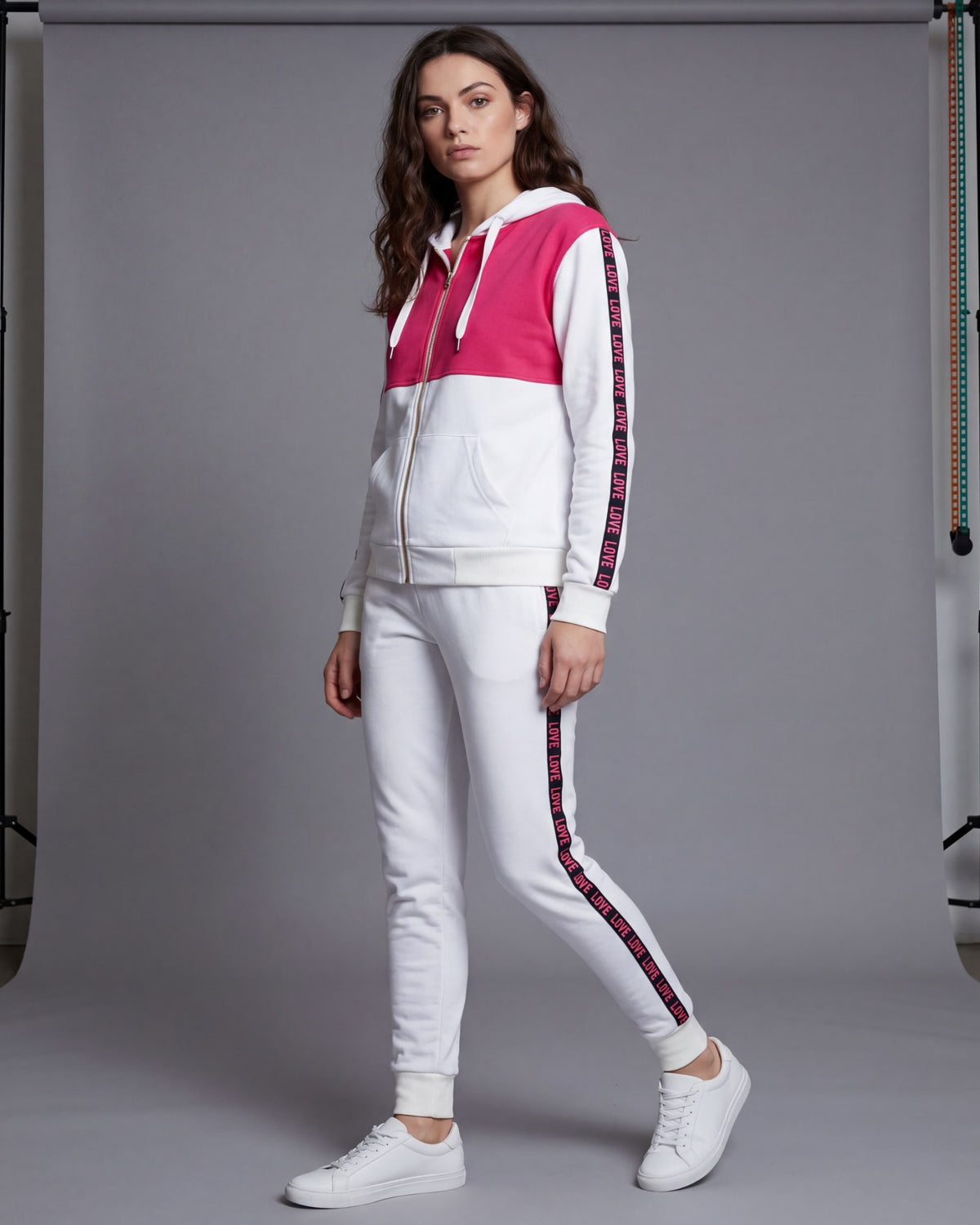 Women's Love Stripe Sweatsuit – alternate view 34
