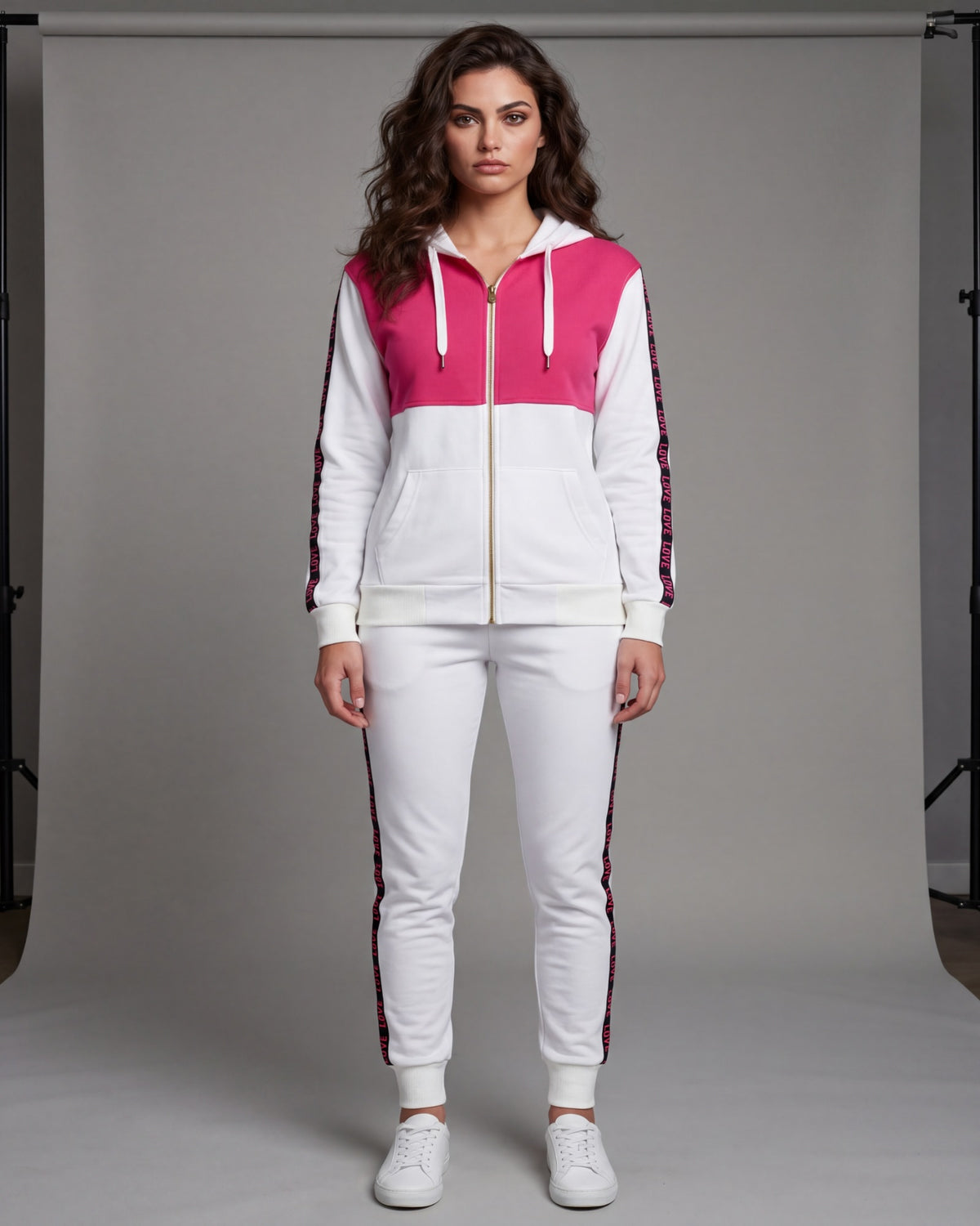 Women's Love Stripe Sweatsuit – alternate view 33