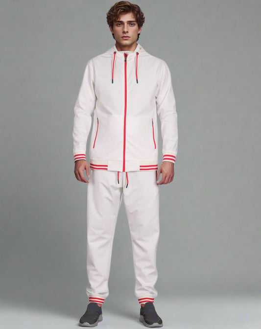 Men’s Scooba Multi Color Rib Tracksuit GYM Activewear Outfit