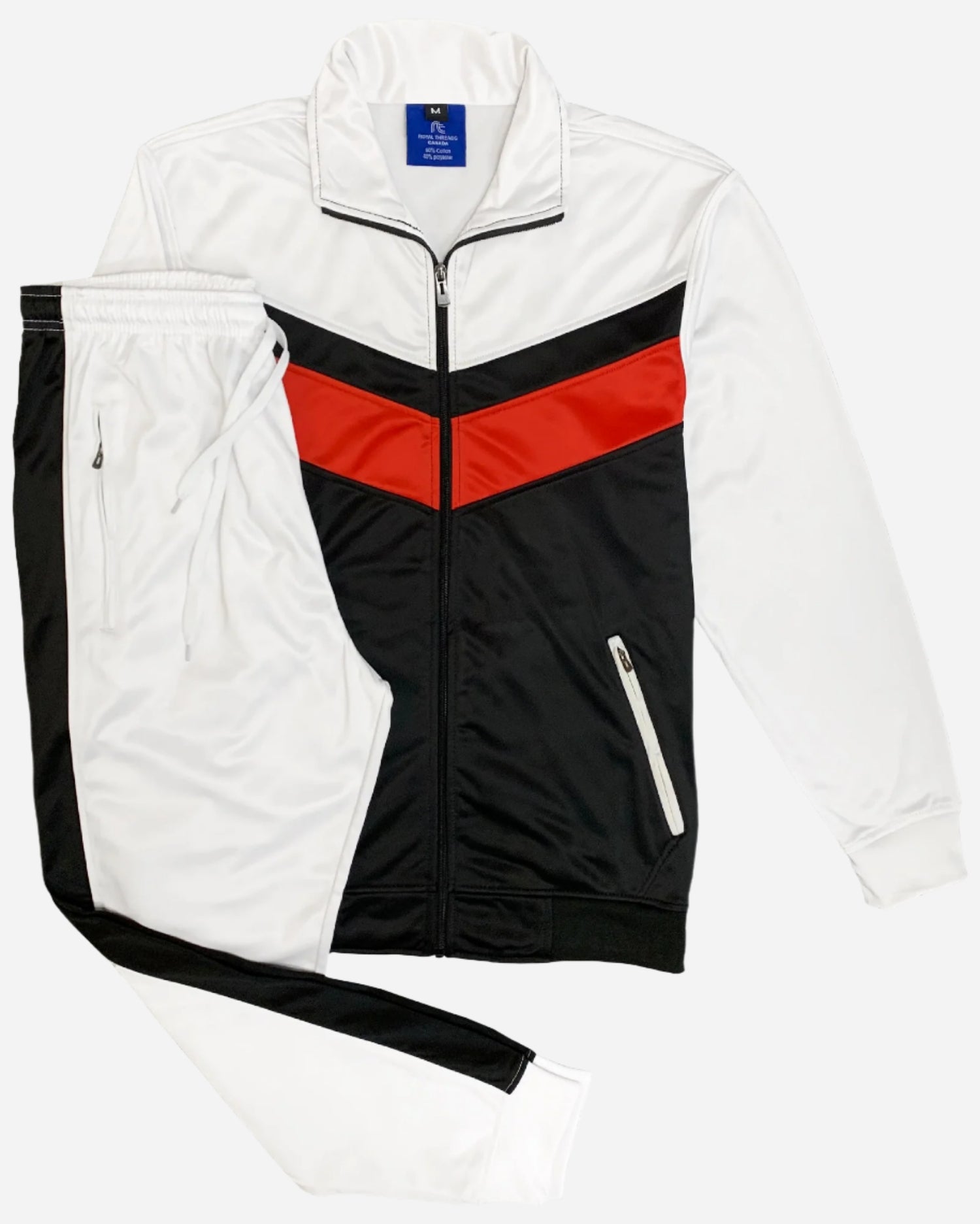 Men's Active Daily wear Tracksuit Jogger Track Jacket & Track Pants Jogging Suit