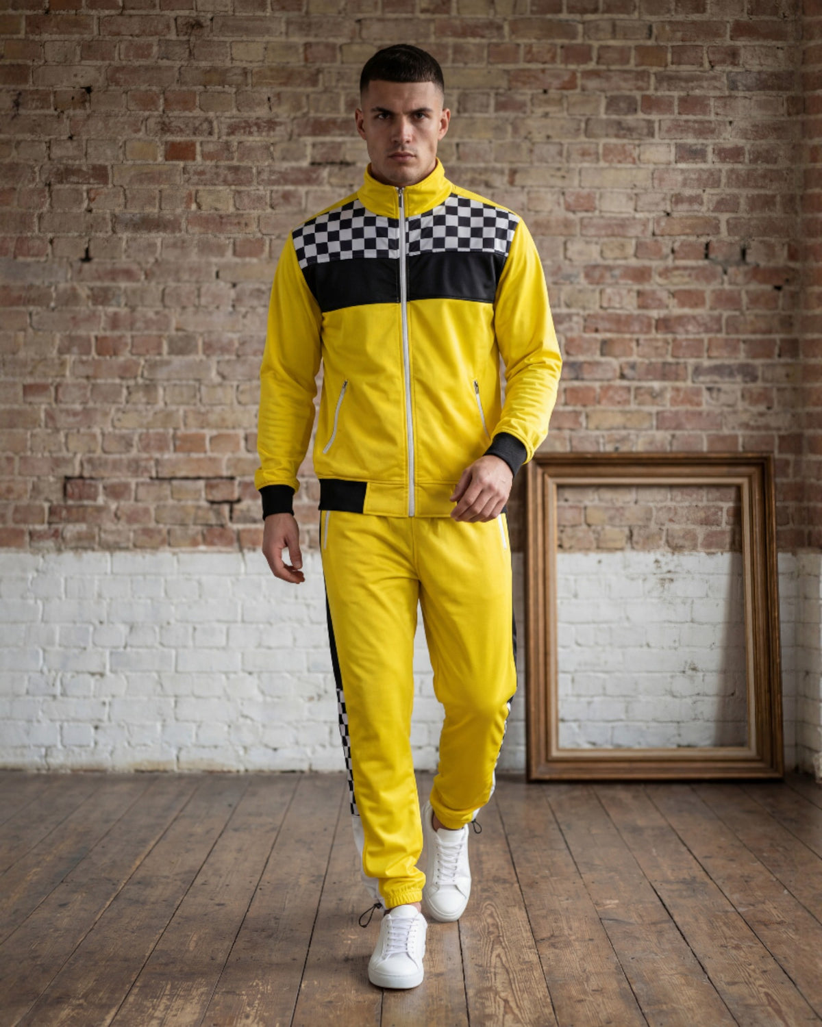 Men's Traditional Checker Track Set – alternate view 6