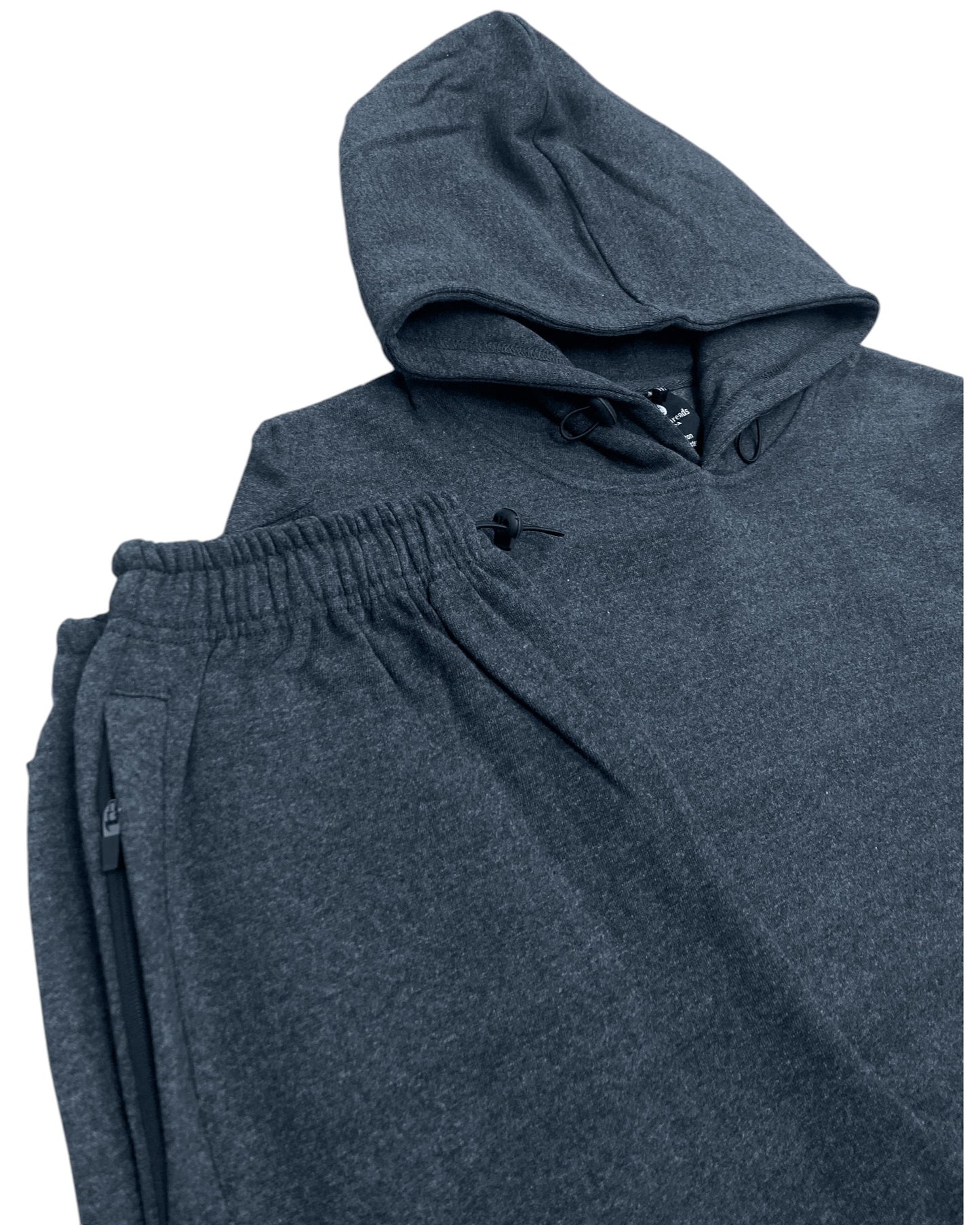 Men’s 2-Piece Classic Fleece Suit Pullover Hoodie Heavy Quality Fleece with Sweatpants