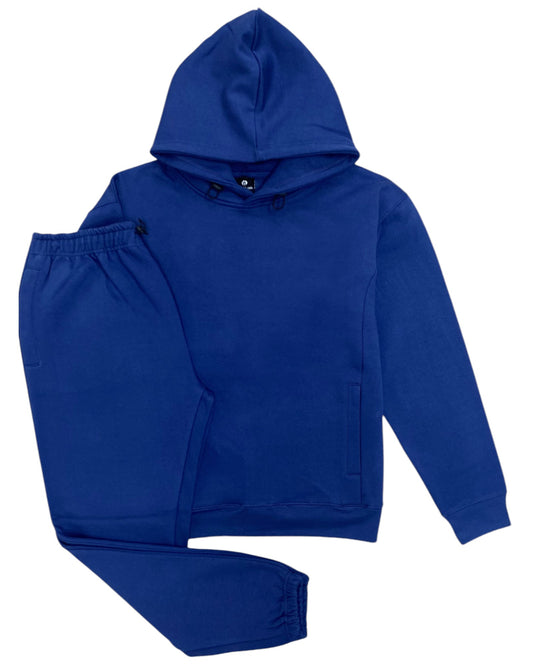 Men’s 2-Piece Classic Fleece Suit Pullover Hoodie Heavy Quality Fleece with Sweatpants