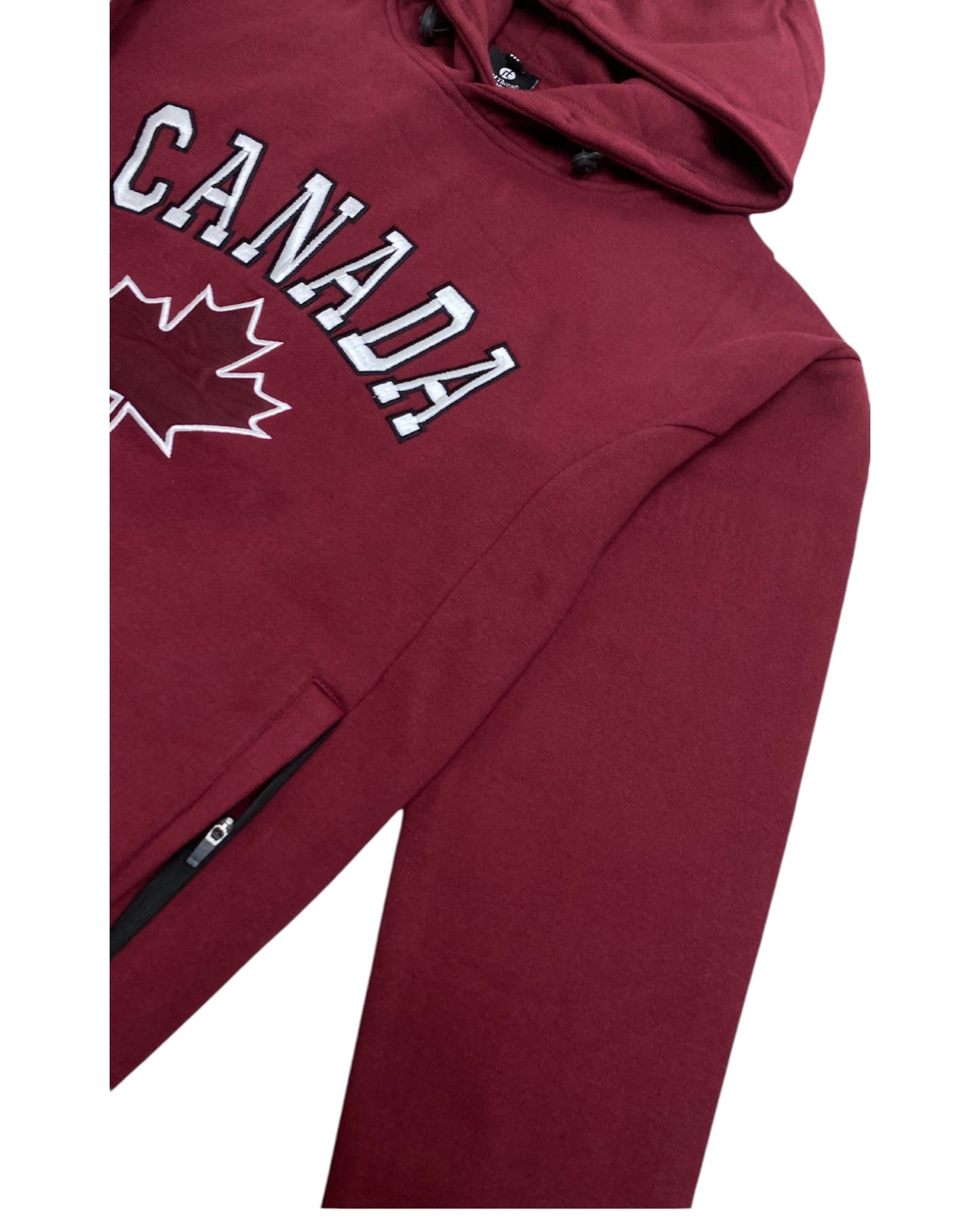 Men Classic Pullover Canada Print Sweatsuit