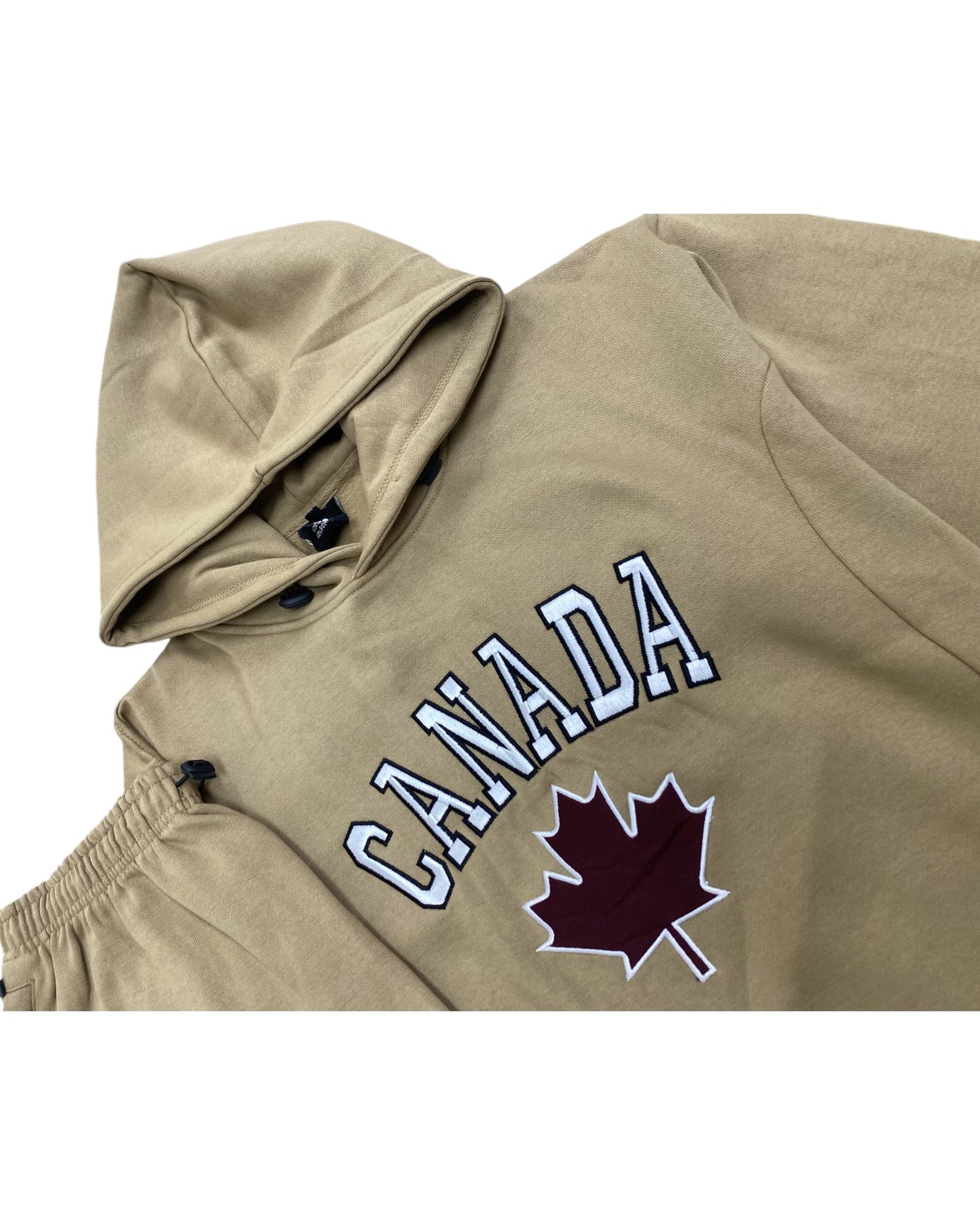 Men Classic Pullover Canada Print Sweatsuit