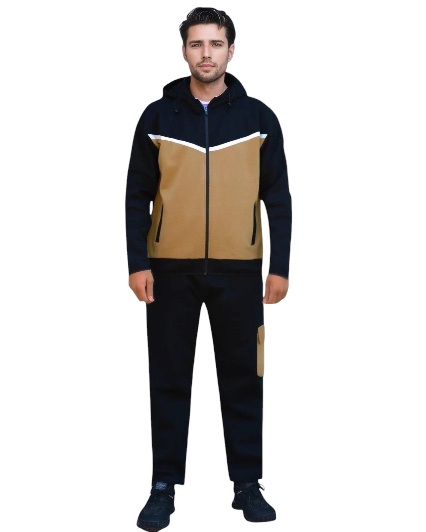 Men’s Official Tech Fleece Sweat suit Heavy Duty Winter Sweat Jacket with Fleece Sweatpants