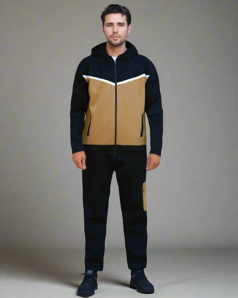 Men’s Sweatsuit Tech Fleece Heavy Duty Sweatpants & Sweat Jacket