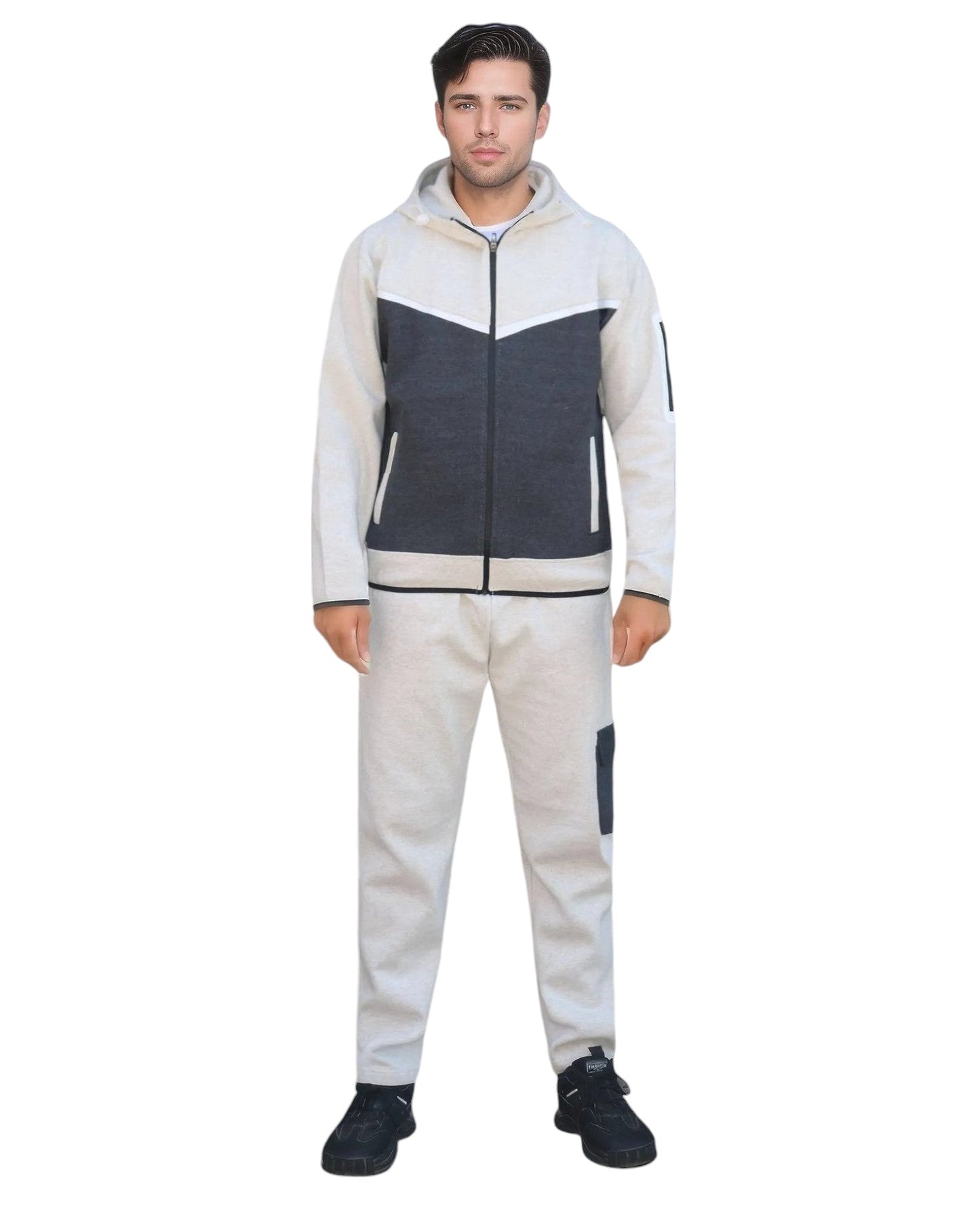 Men’s Official Tech Fleece Sweat suit Heavy Duty Winter Sweat Jacket with Fleece Sweatpants