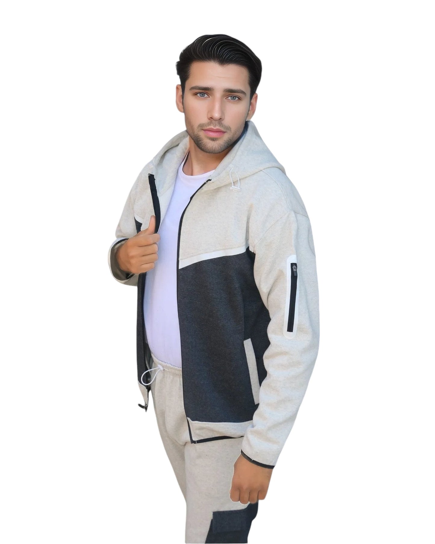 Men’s Official Tech Fleece Sweat suit Heavy Duty Winter Sweat Jacket with Fleece Sweatpants