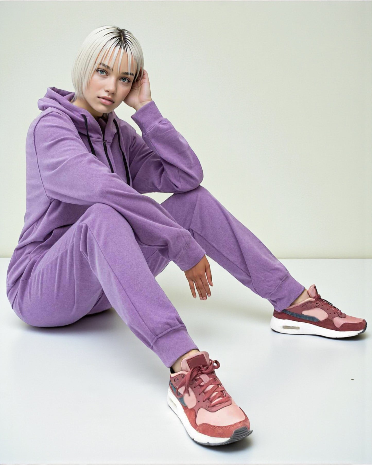 Women's Soft Stretch Warm & Comfy fleece 2-piece Sweatsuit