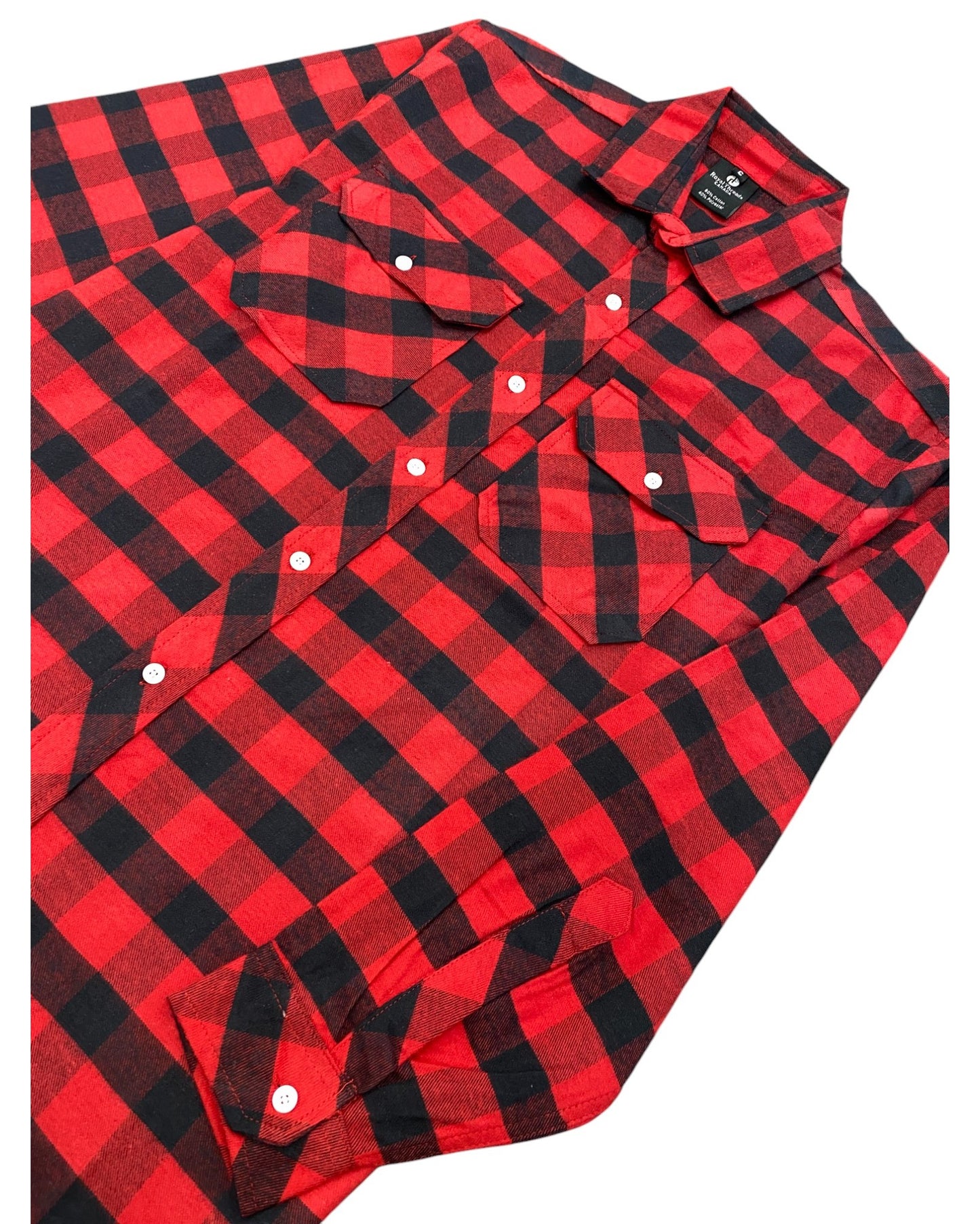 Men's Flannel Shirt without Hood