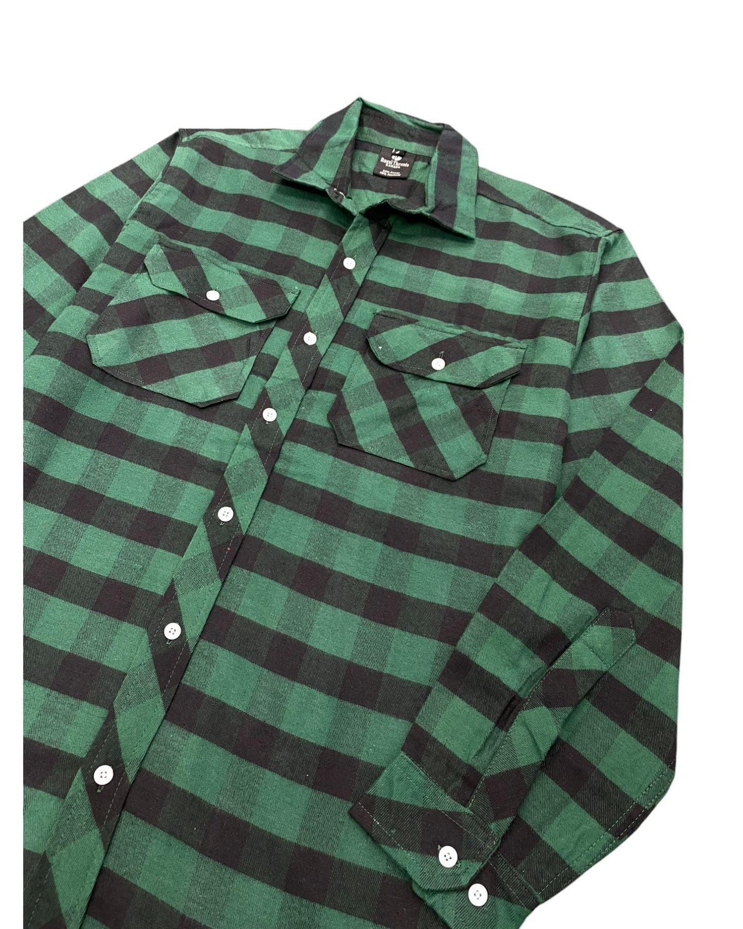 Men's Flannel Shirt without Hood