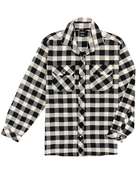 Men's Flannel Shirt without Hood