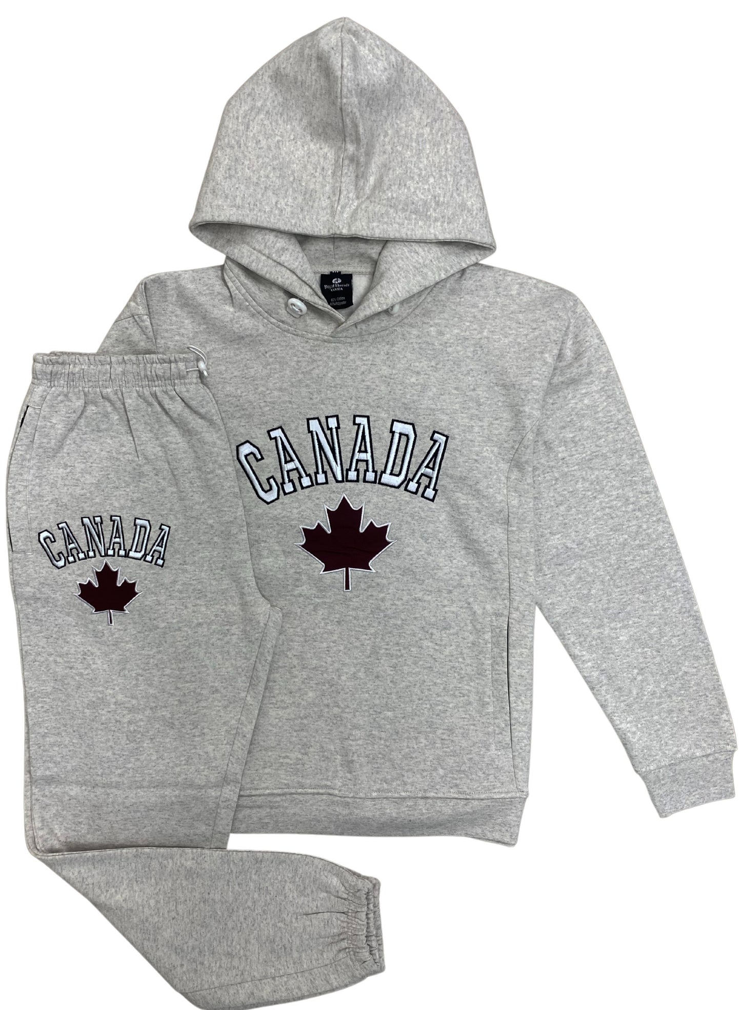 Classic Pullover Canada Print Sweatsuit