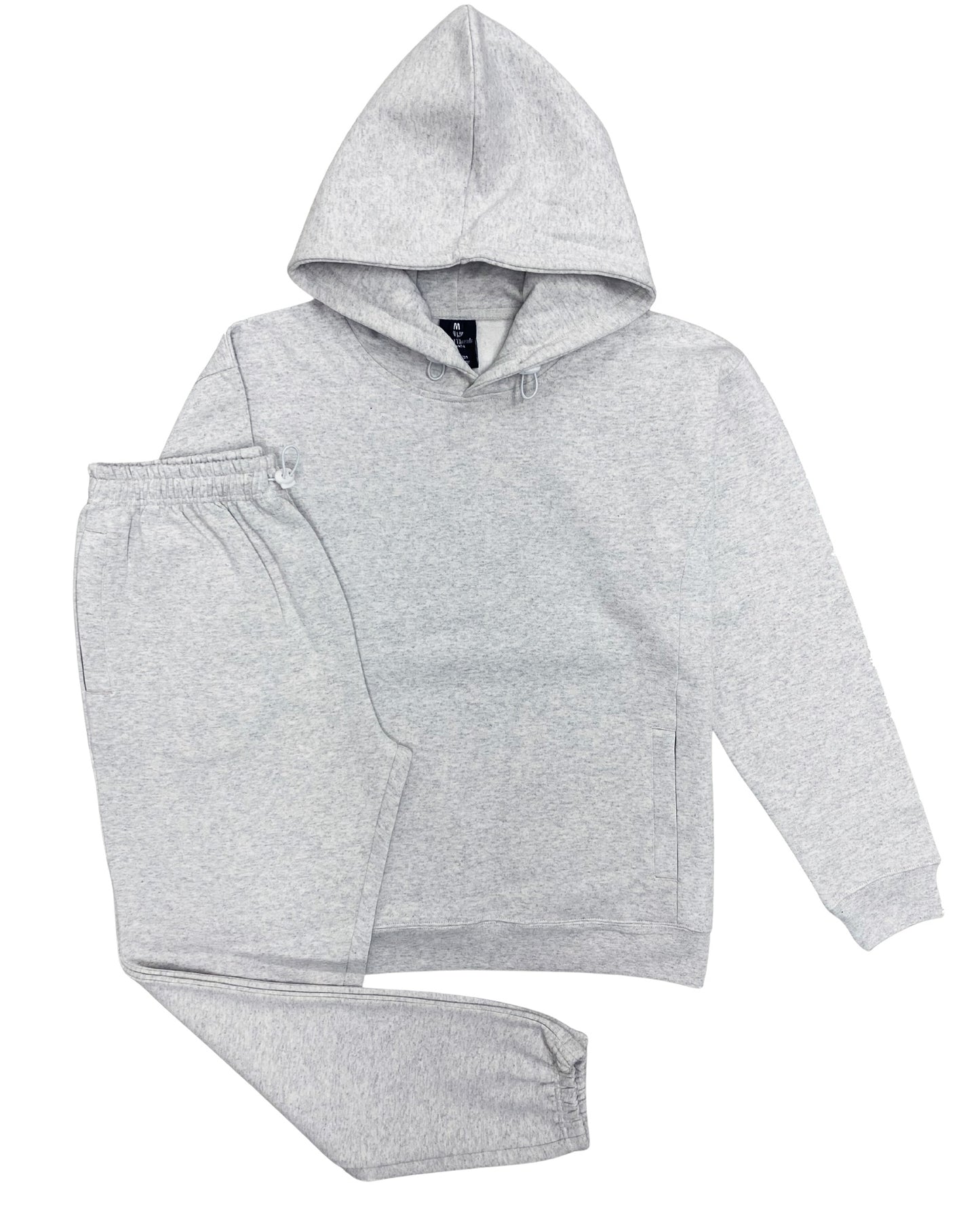 Men’s 2-Piece Classic Fleece Suit Pullover Hoodie Heavy Quality Fleece with Sweatpants