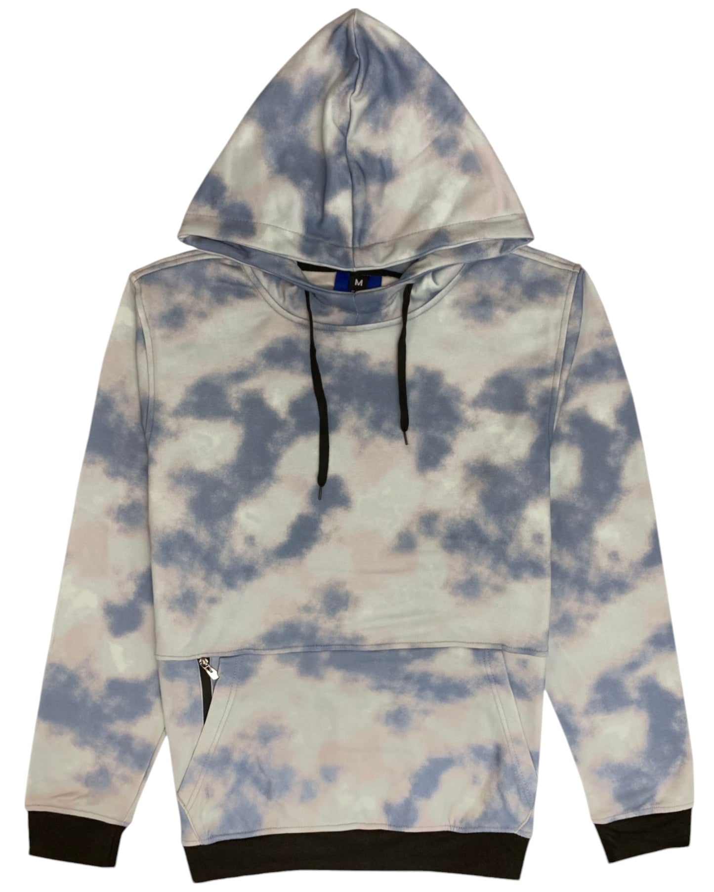 Men’s Printed Color Full Sleeves Spring Wear Pullover Hoodie