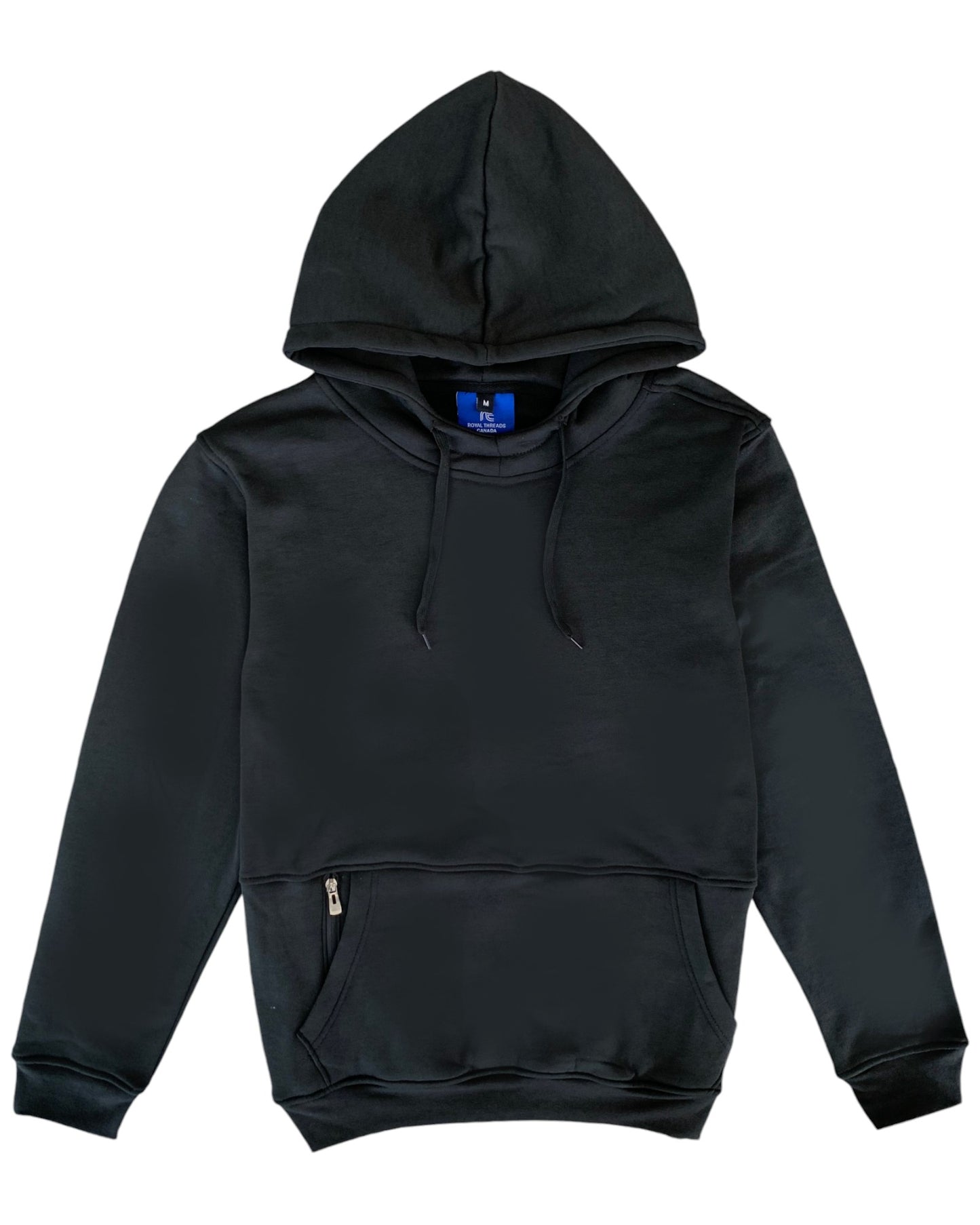 Men’s Solid Color Full Sleeves Spring Wear Pullover Hoodie