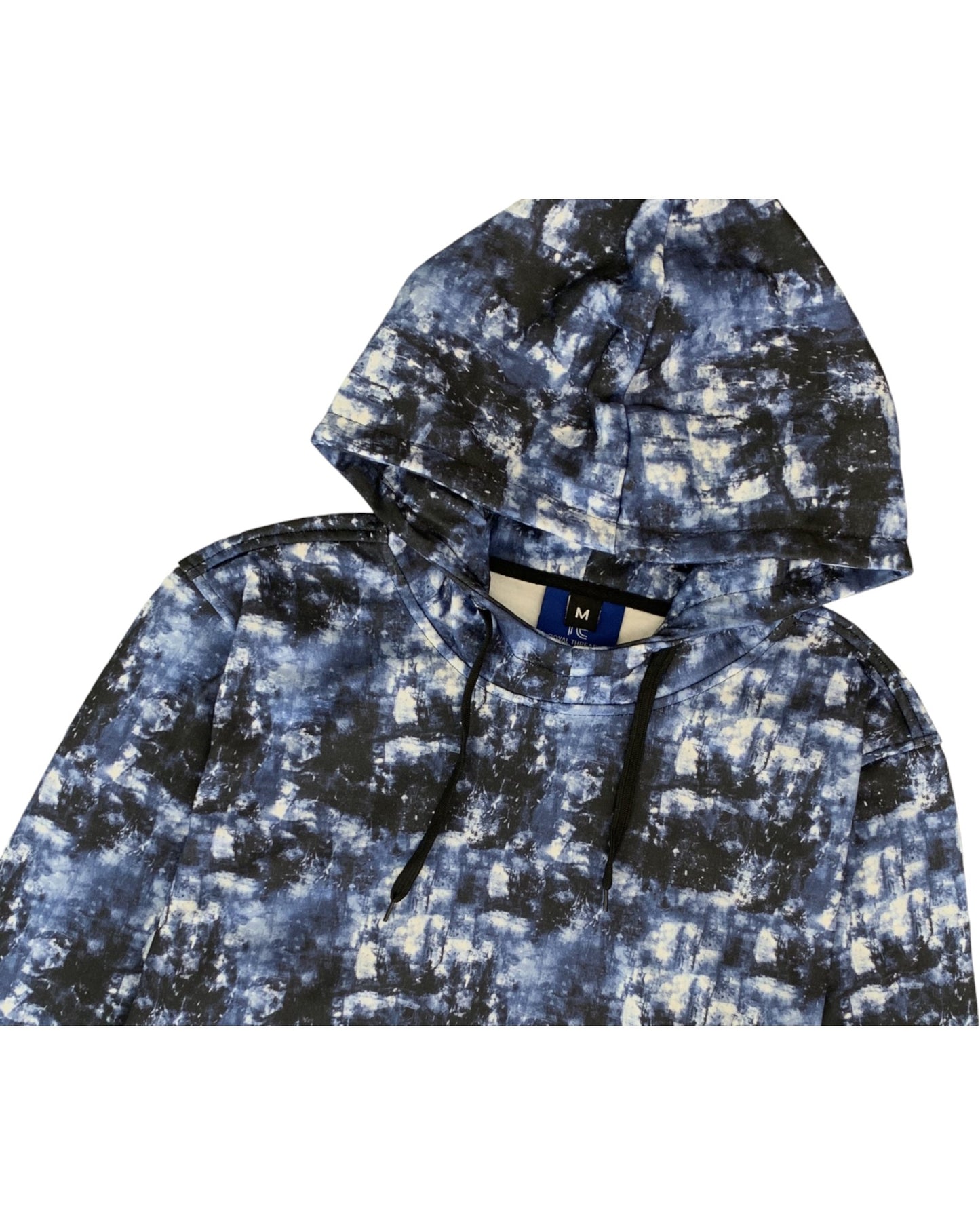 Men’s Printed Color Full Sleeves Spring Wear Pullover Hoodie