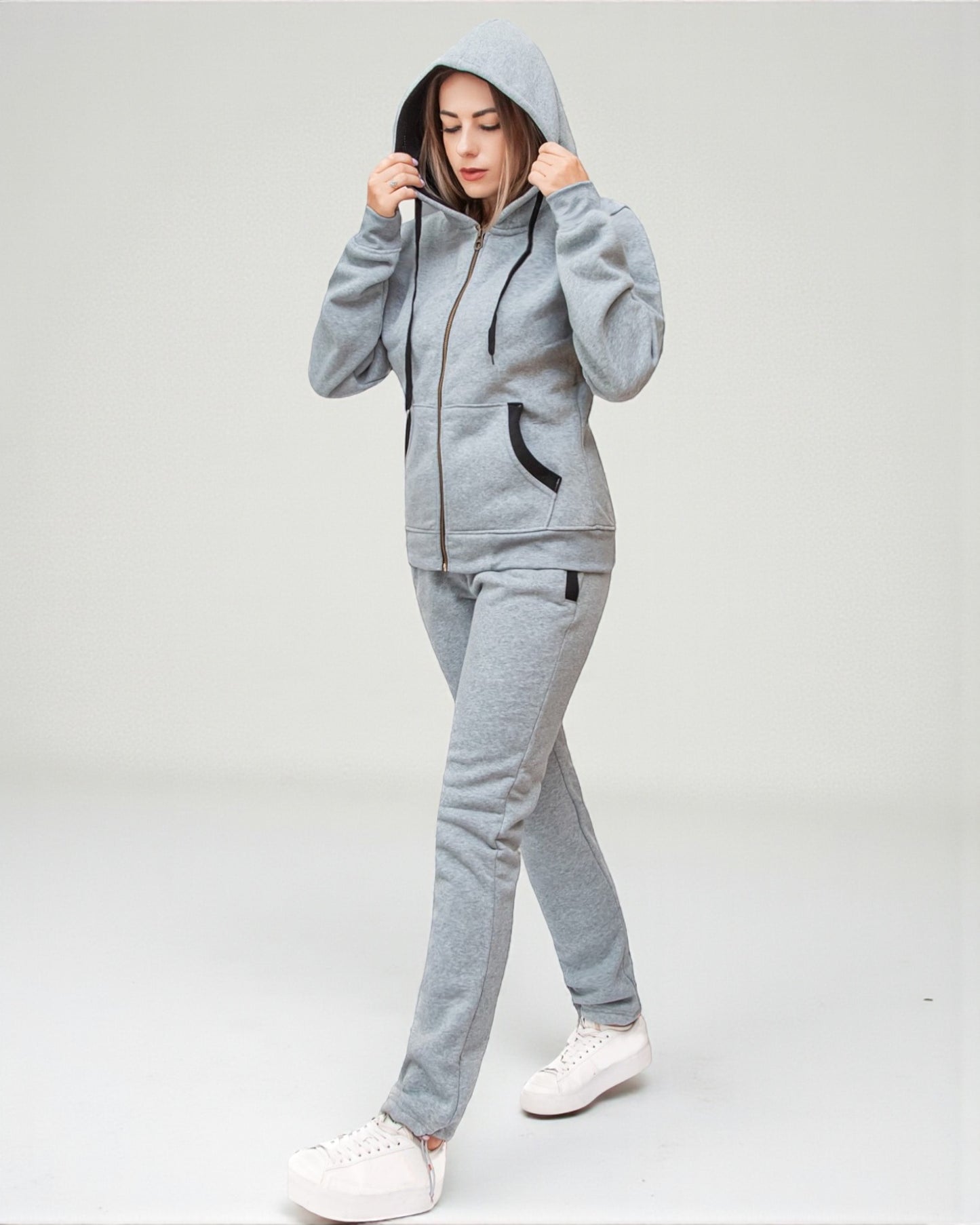 Women’s Blossoms Loungewear Jogging suit Sweat Jacket Sweatpants outfit