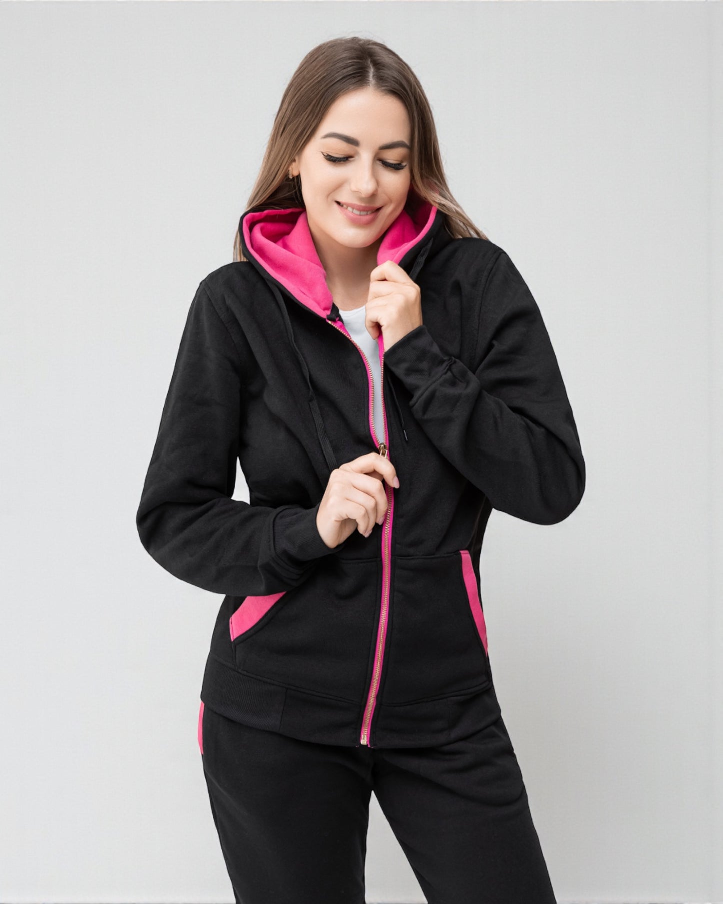 Women’s Blossoms Loungewear Jogging suit Sweat Jacket Sweatpants outfit