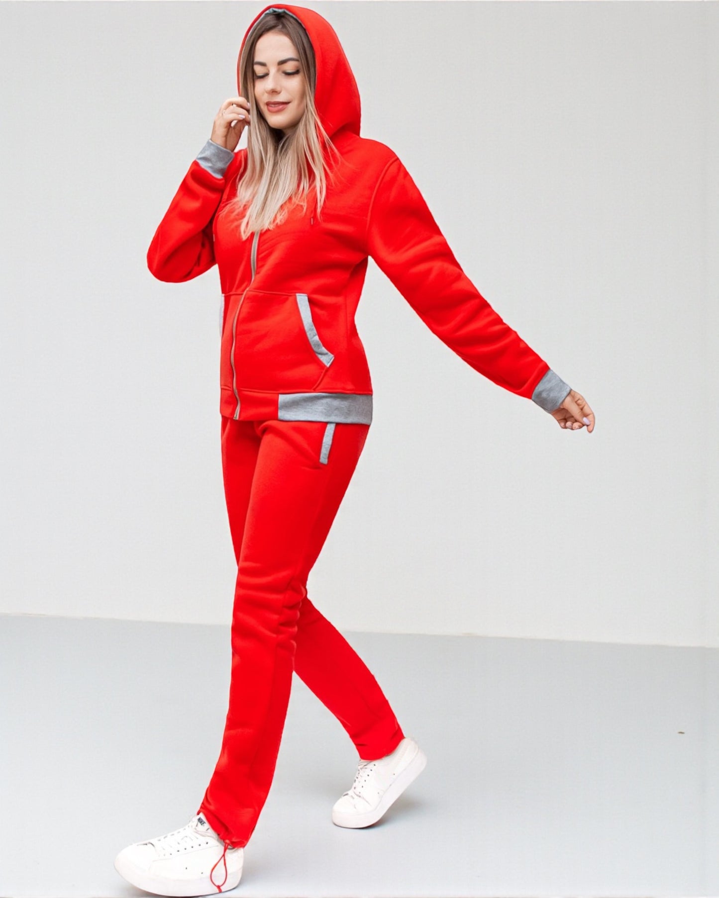 Women’s Blossoms Loungewear Jogging suit Sweat Jacket Sweatpants outfit