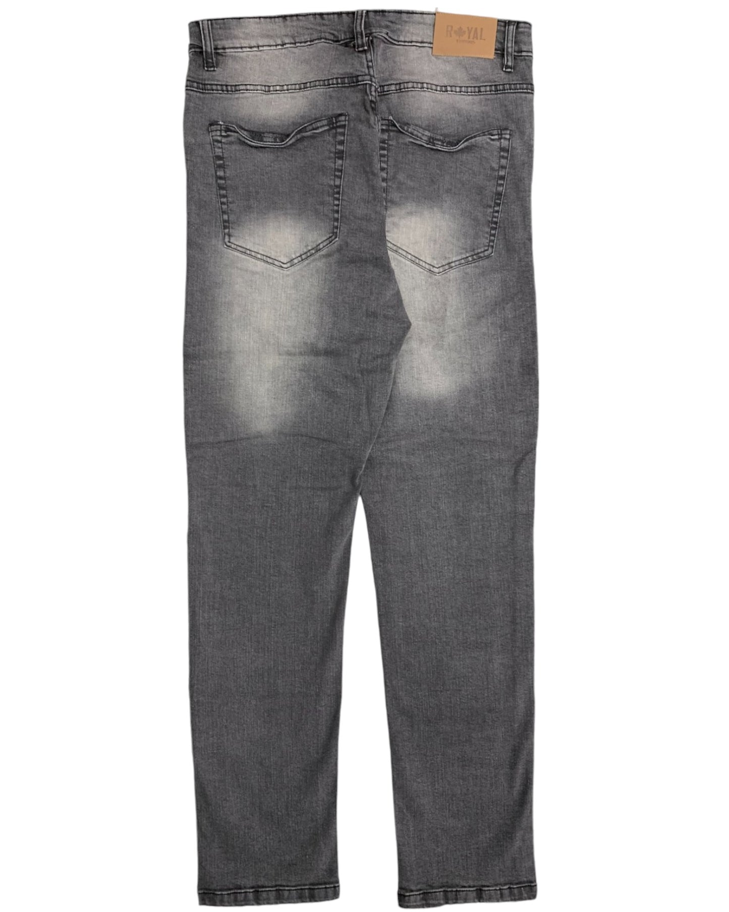 Men's Biker Denim Straight Fit Denim Jeans