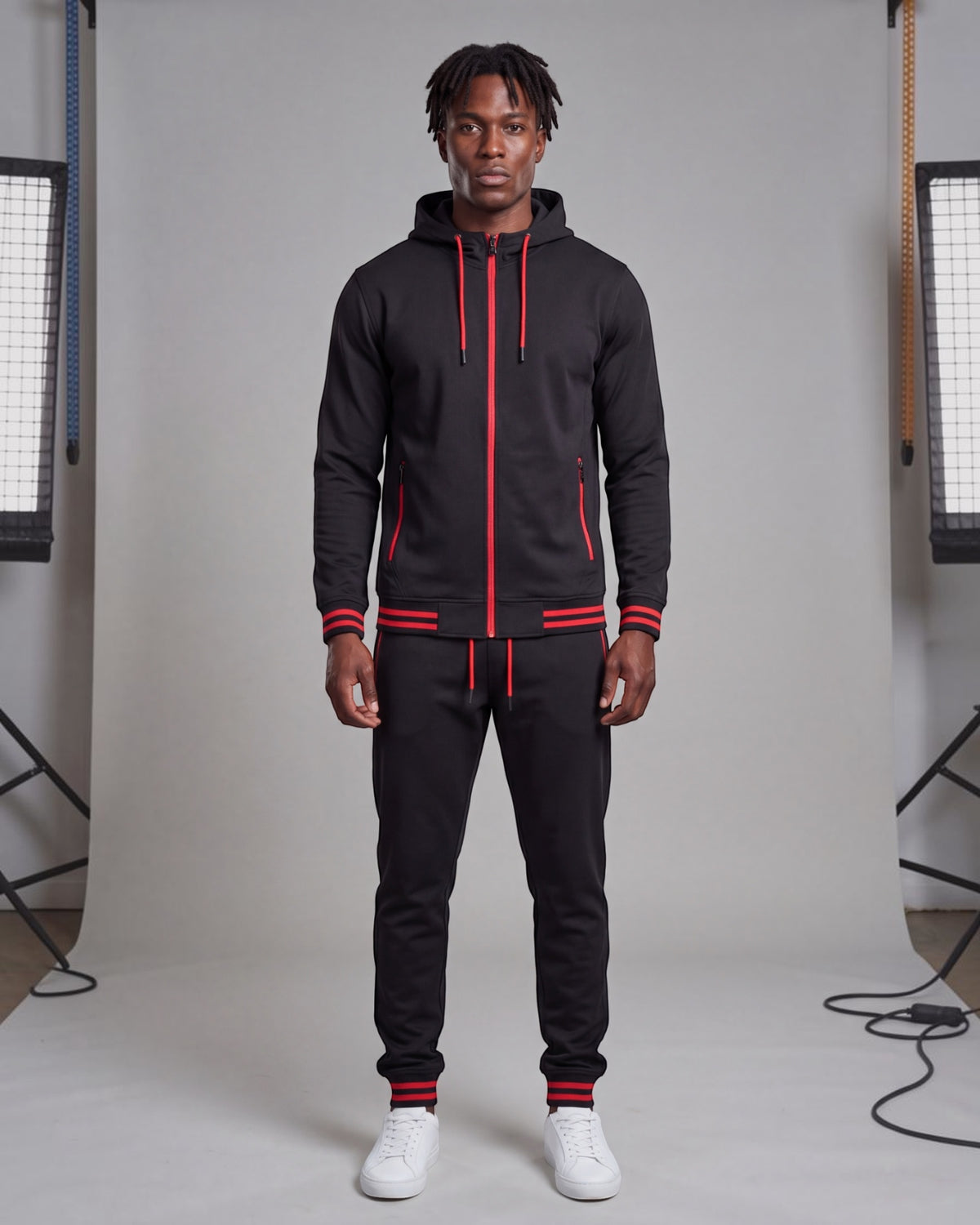 Men's Scuba Tech Ribbed Track Set – Royal Threads product image