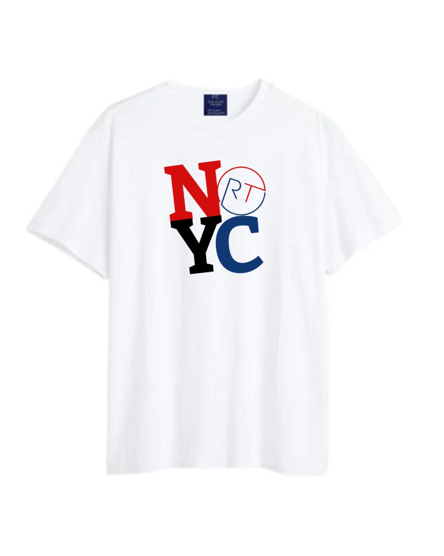 Men's T-Shirt N.Y.C Print Summer Shirt