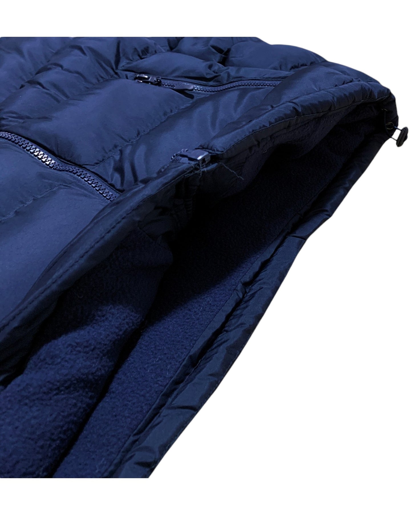 Men's Padded Fleece Insulated Warm Winter Heat Kept Coat Jacket with Hood