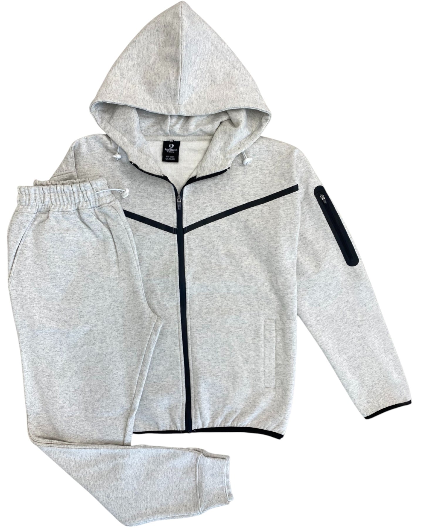 Men’s 2-Piece Sweatsuit Tech Fleece Heavy Winter Outfit