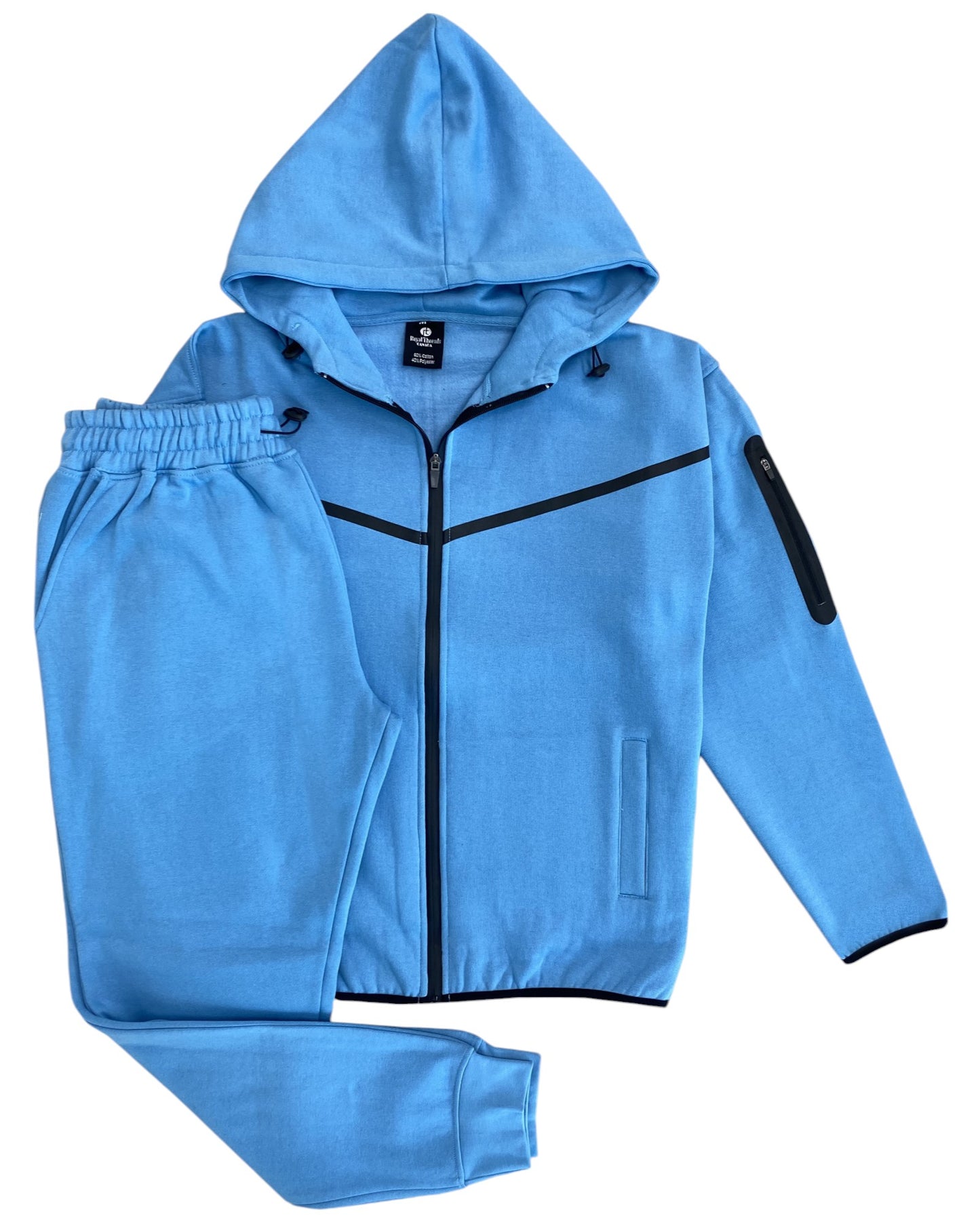 Men’s 2-Piece Sweatsuit Tech Fleece Heavy Winter Outfit