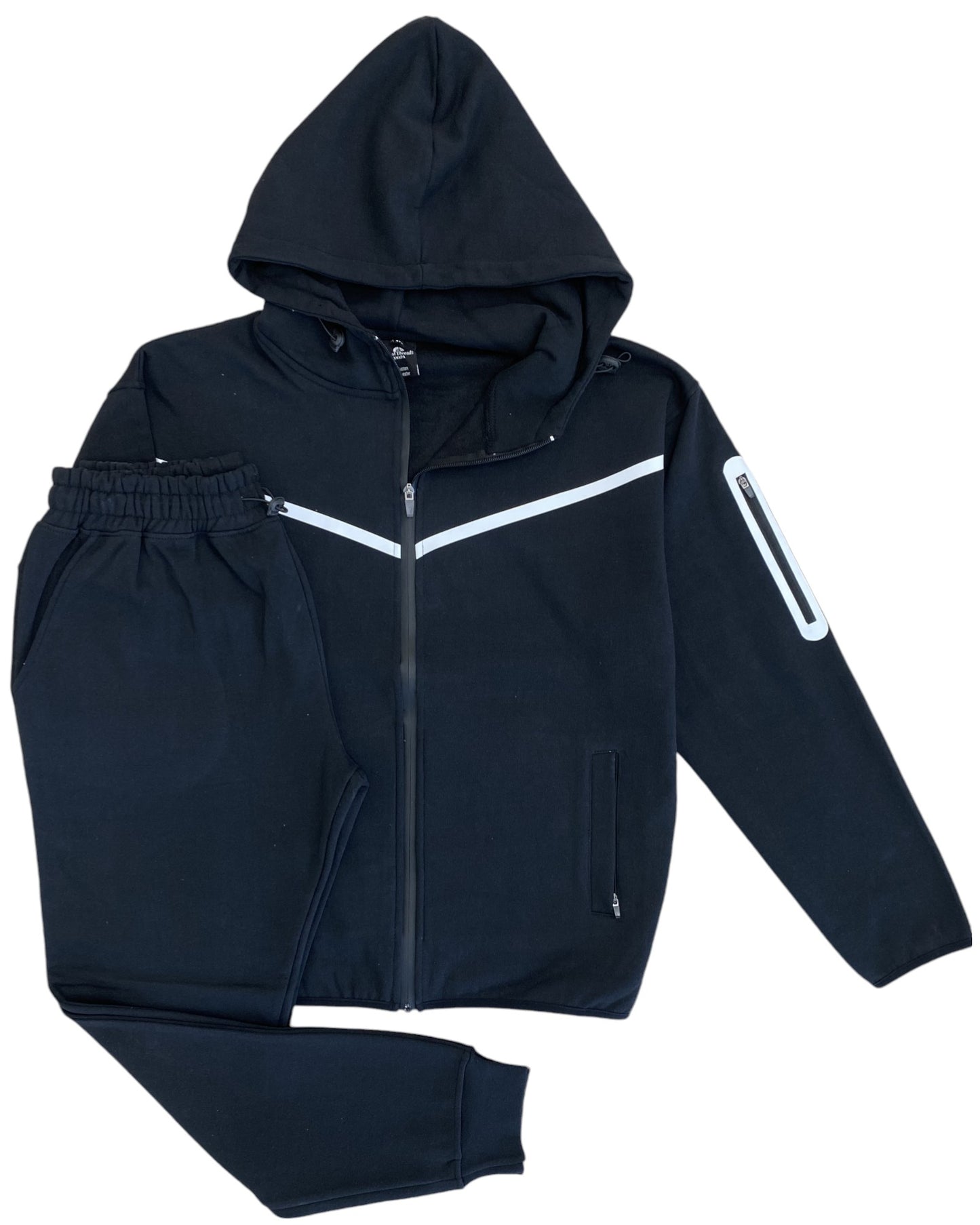 Men’s 2-Piece Sweatsuit Tech Fleece Heavy Winter Outfit