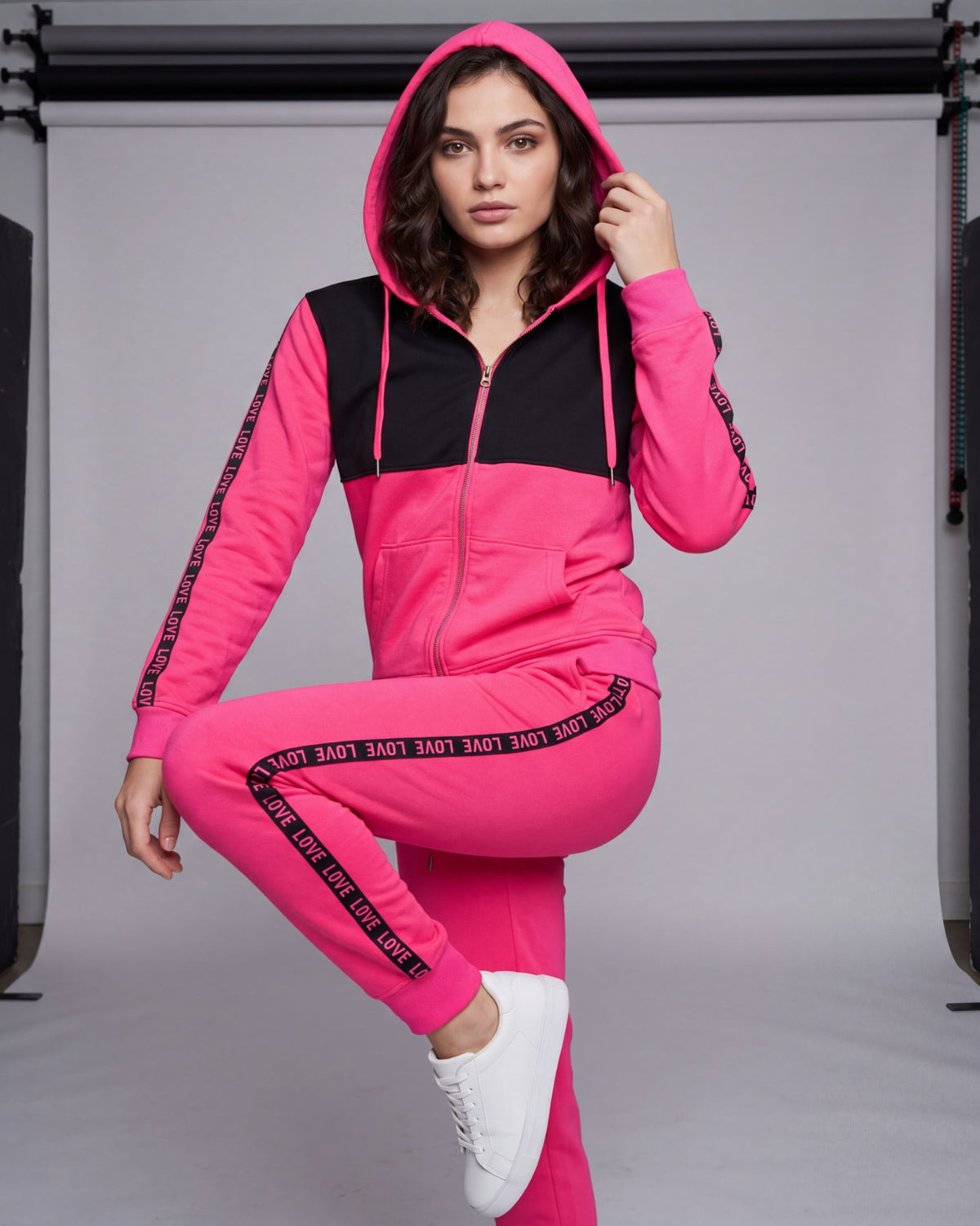 Women's Love Stripe Sweatsuit – alternate view 29
