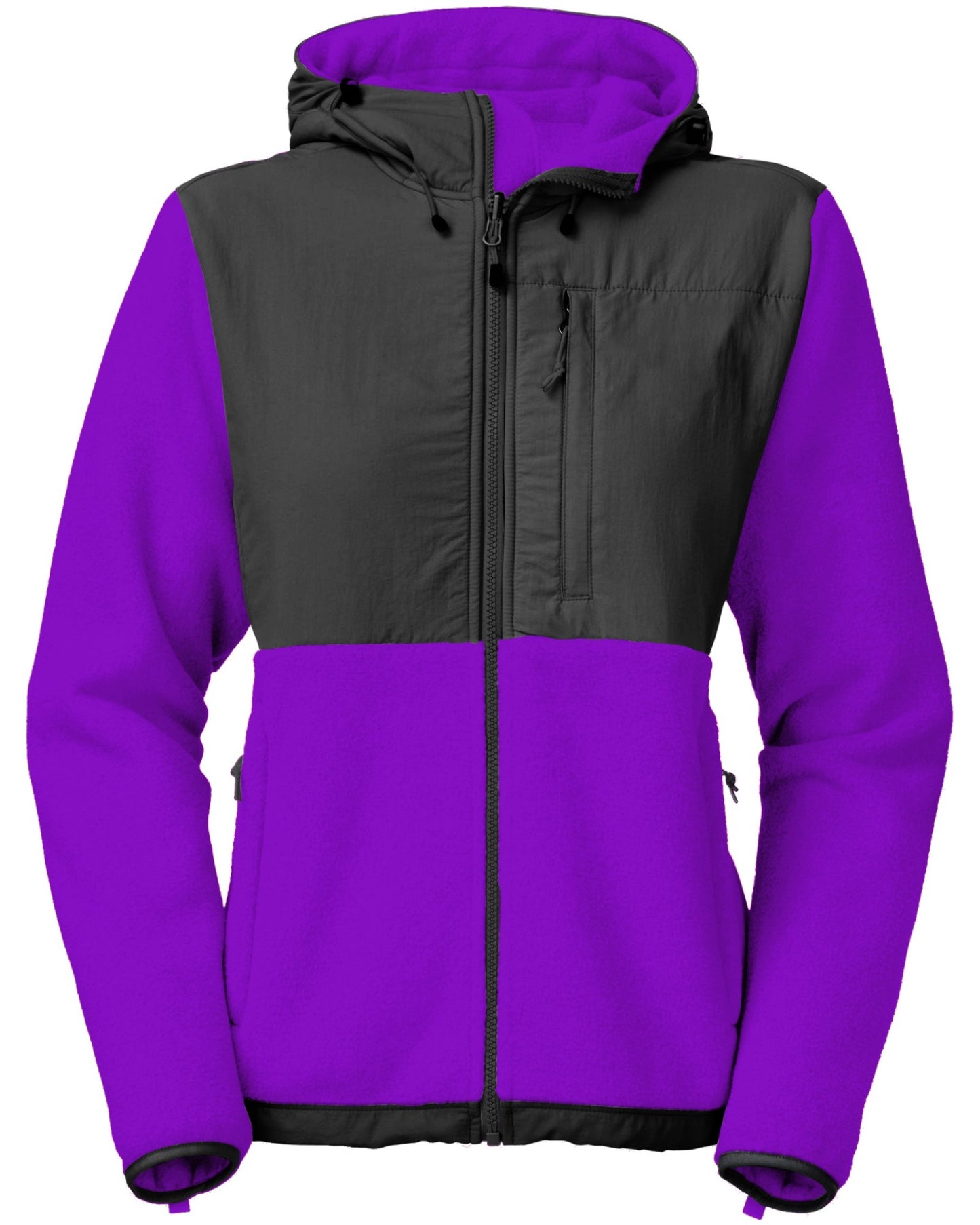 Women Polar Soft Warm Fleece Hoodie Full Zip Up Jacket