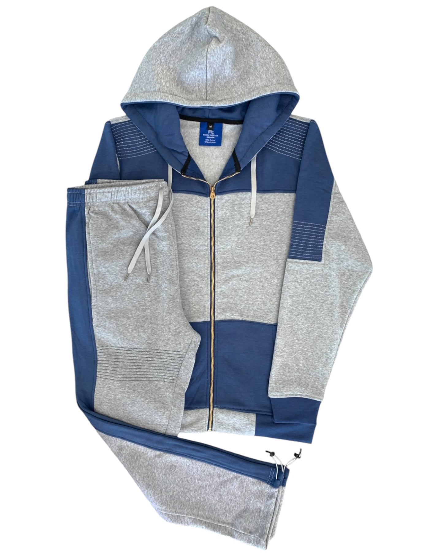 Men's Reef-Tech Fleece Sweatsuit biker stitch Set