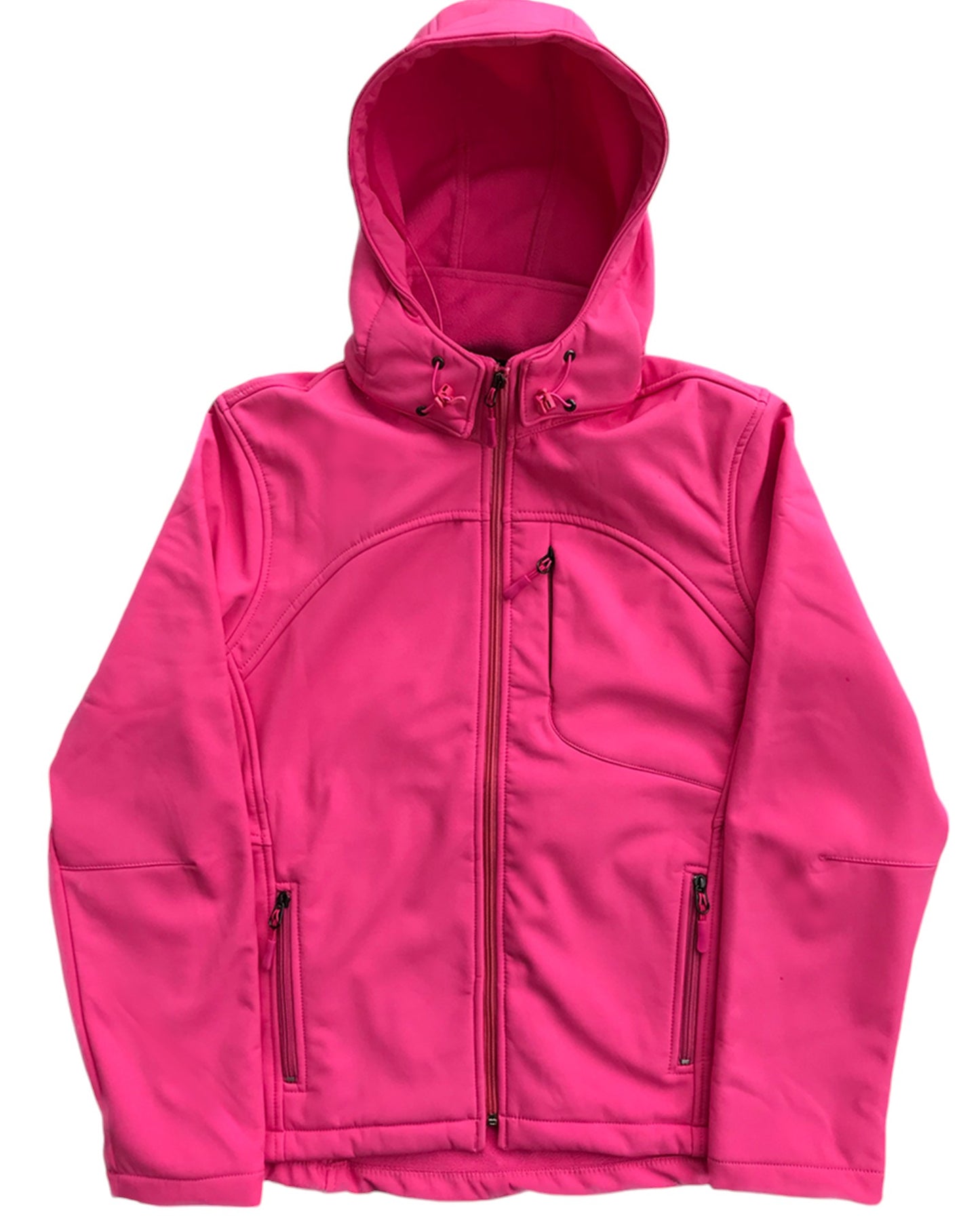 Women’s Softshell Water resistant Jacket with internal fleece lining and removable hood