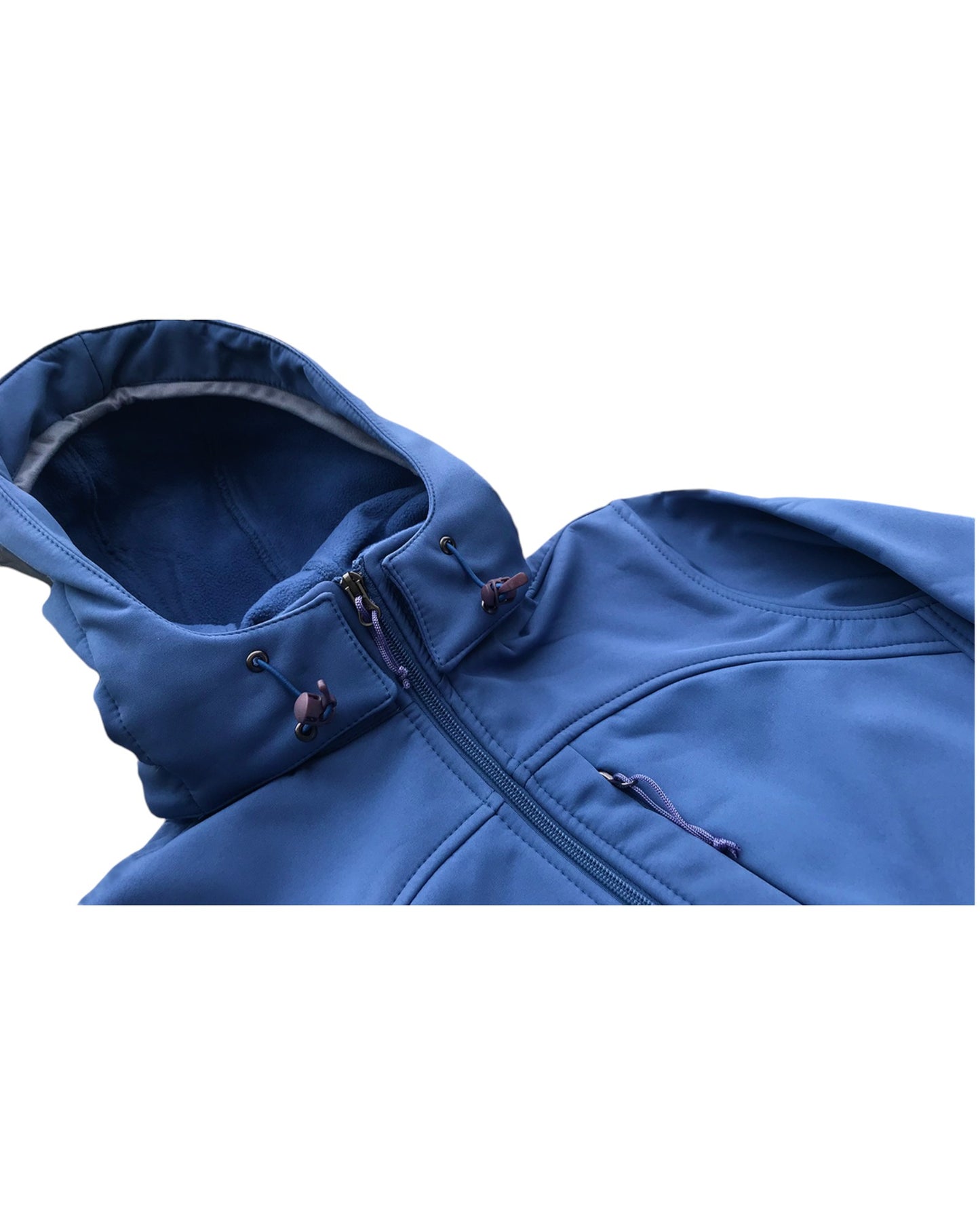 Women’s Softshell Water resistant Jacket with internal fleece lining and removable hood