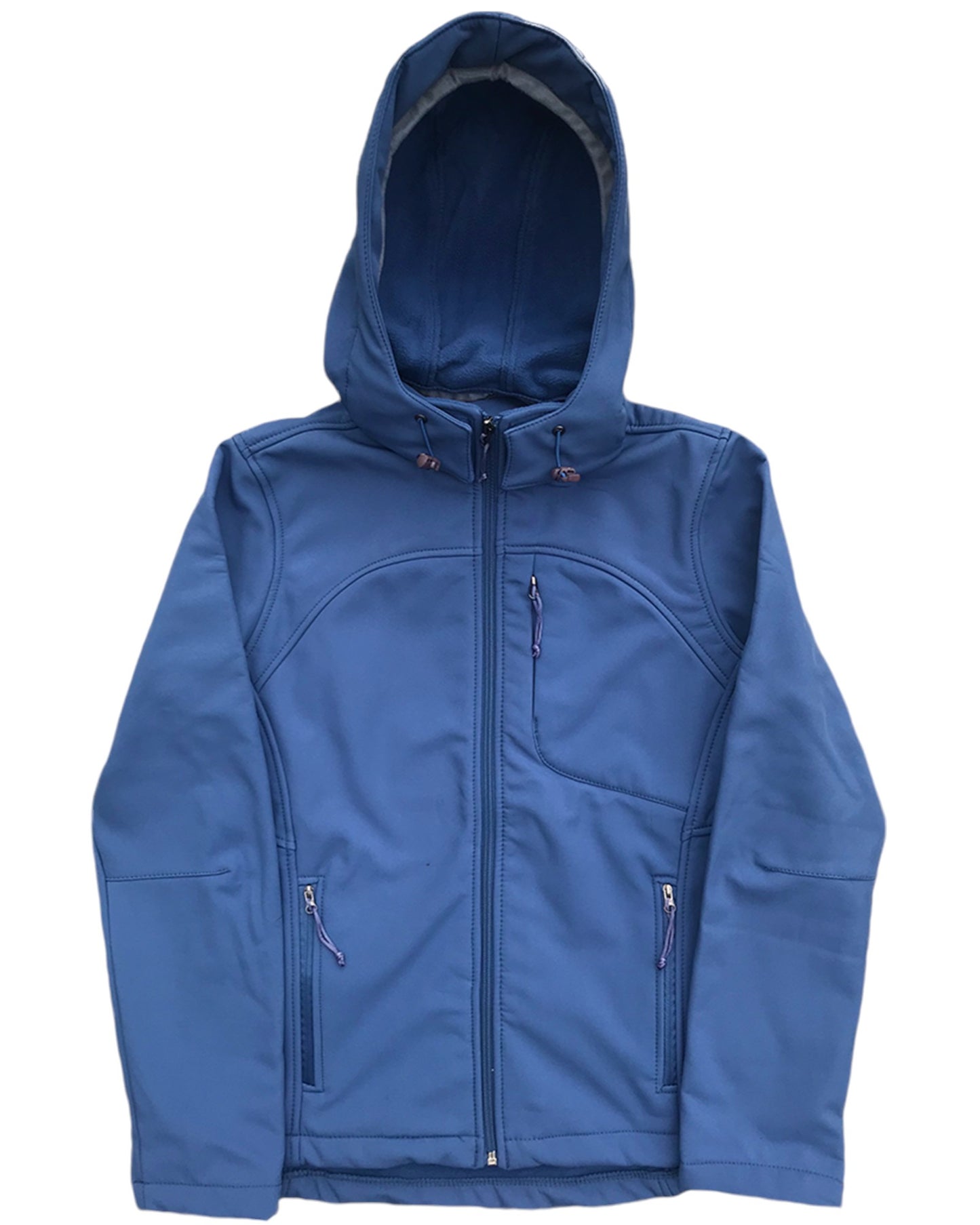 Women’s Softshell Water resistant Jacket with internal fleece lining and removable hood