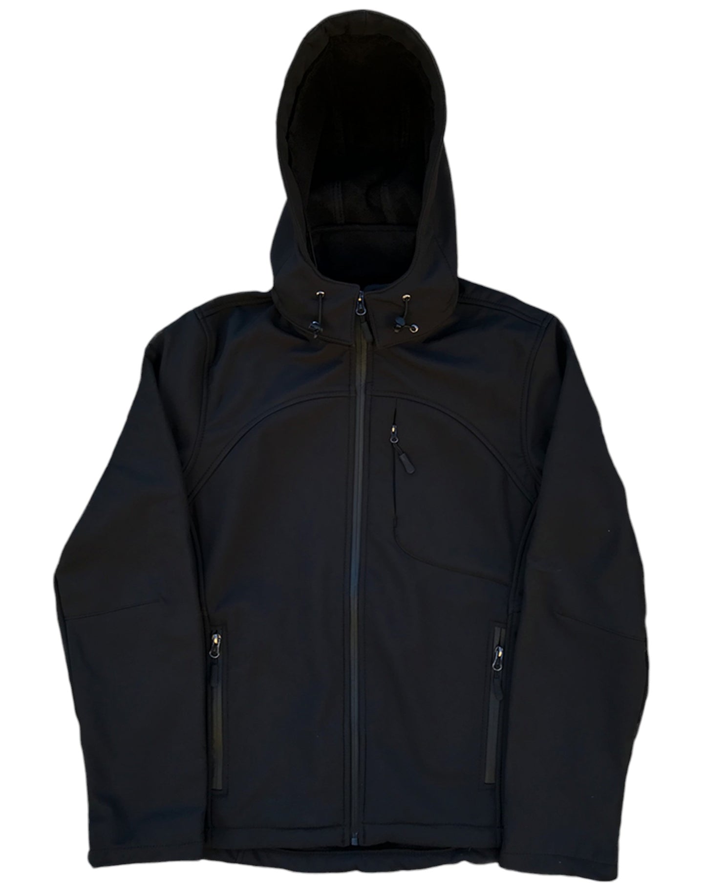 Women’s Softshell Water resistant Jacket with internal fleece lining and removable hood