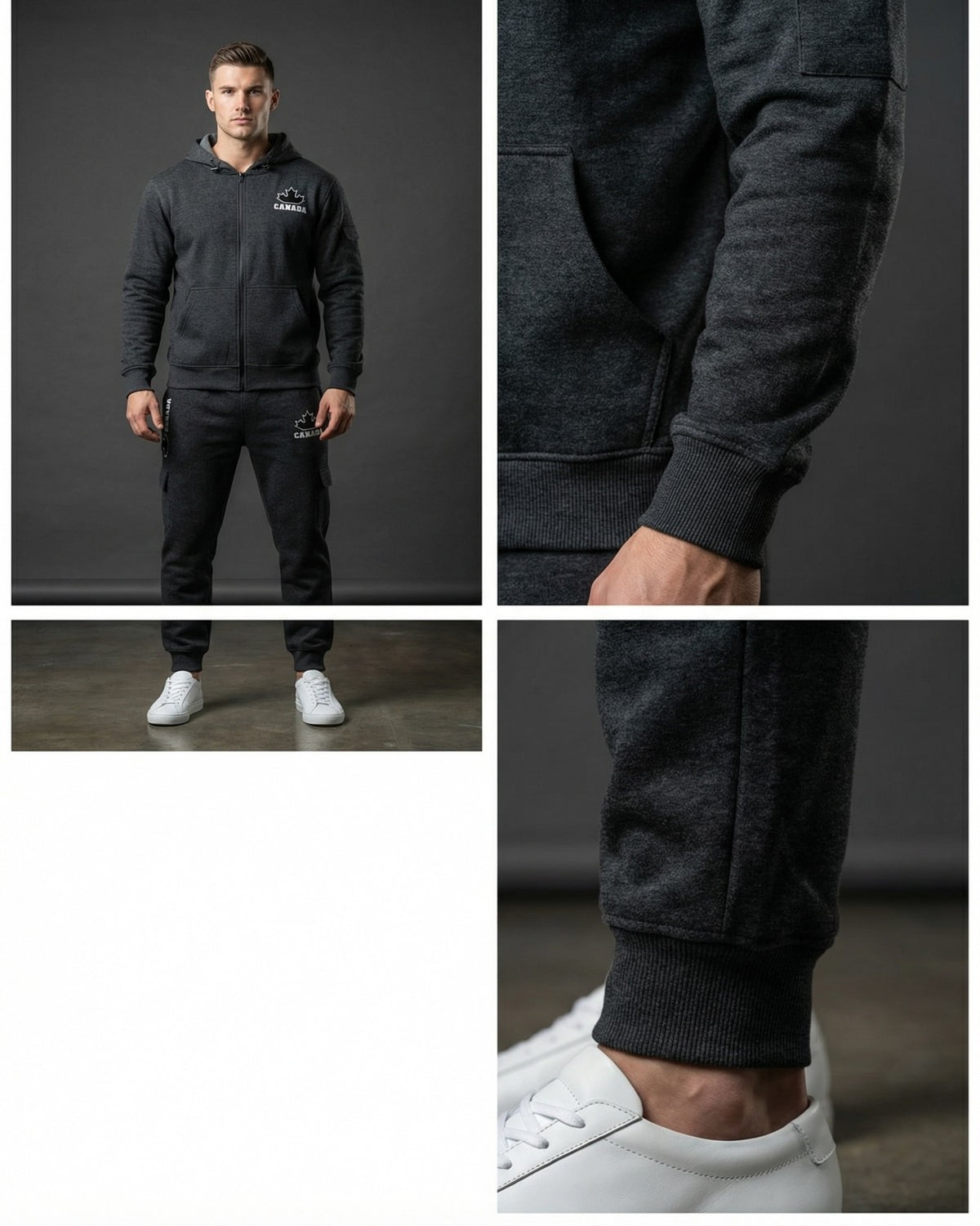 Men's Friendly Neighbor Hoodie & Jogger Set – alternate view 26