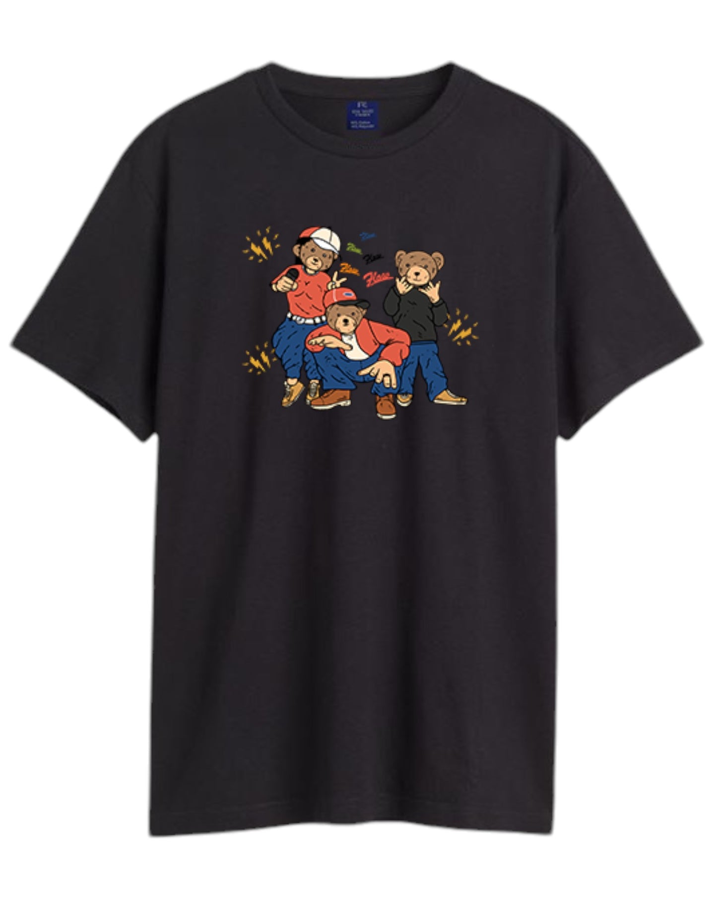 Men's 3 Stooges Graphic Printed Cotton T-shirt