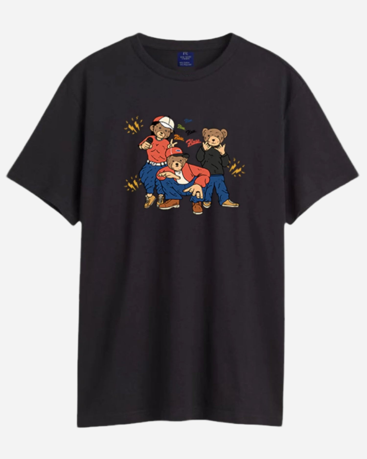 Men's 3 Stooges Graphic Printed Cotton T-shirt